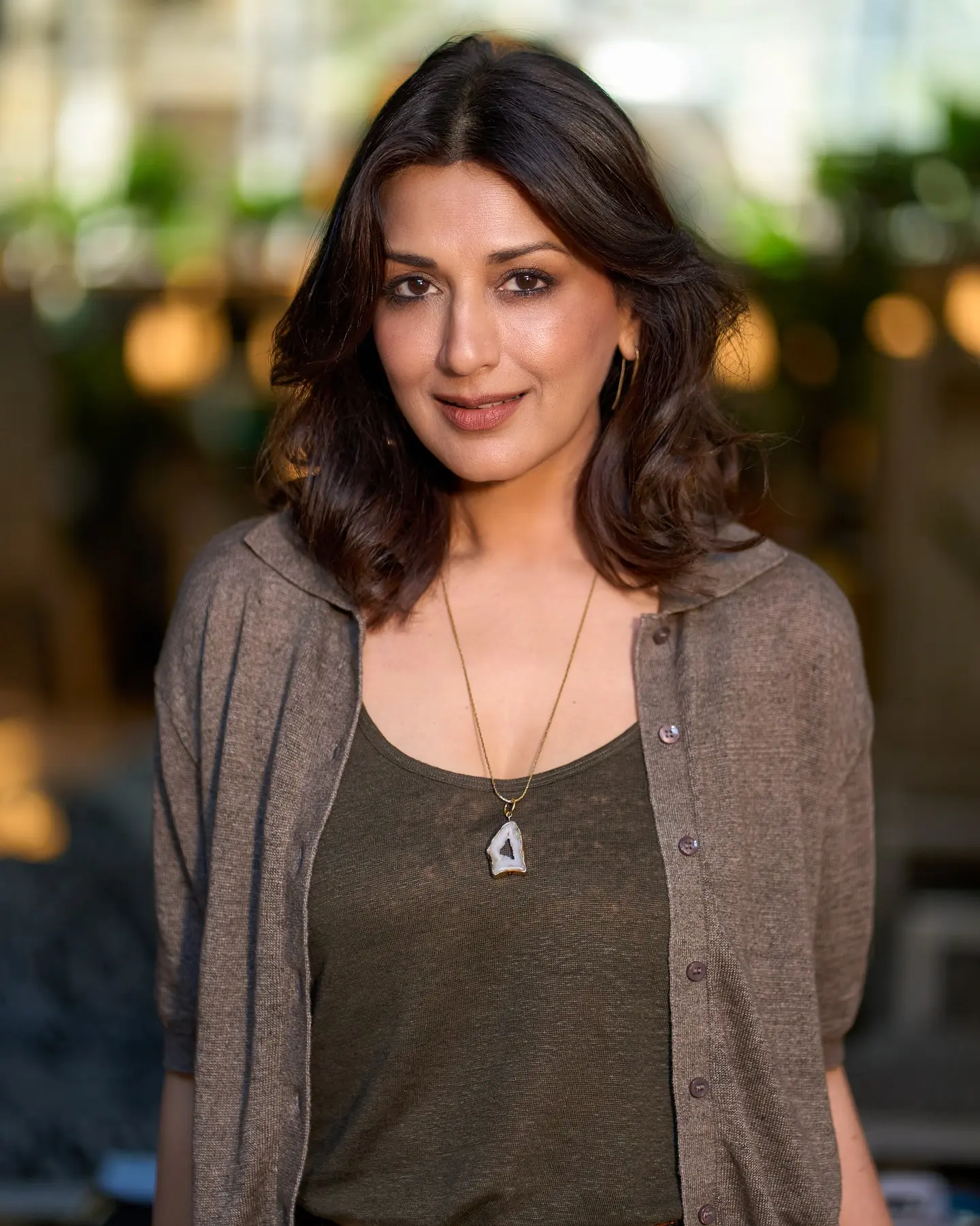 Sonali Bendre Steps Into Day With Coffee Vibes