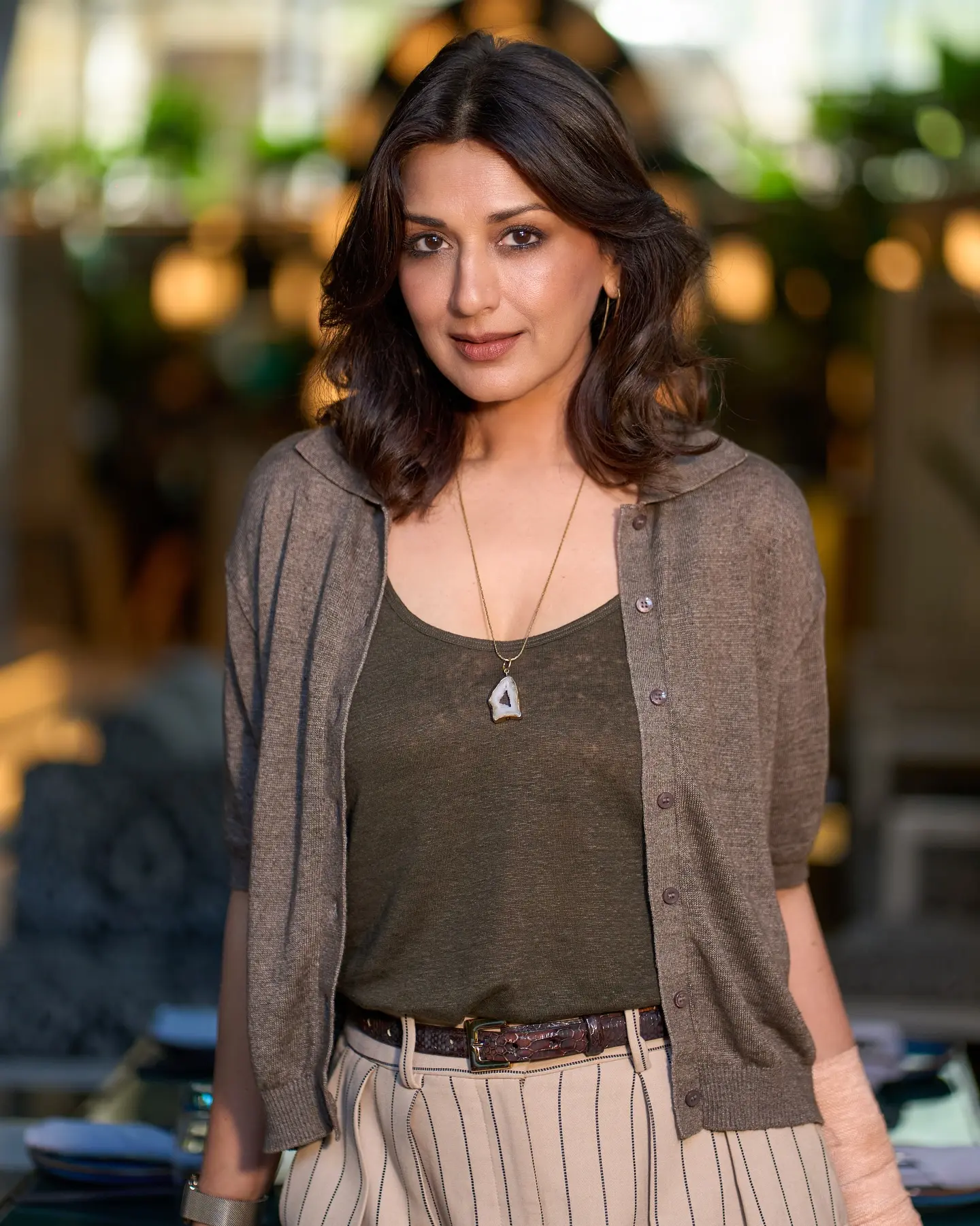 Sonali Bendre Steps Into Day With Coffee Vibes