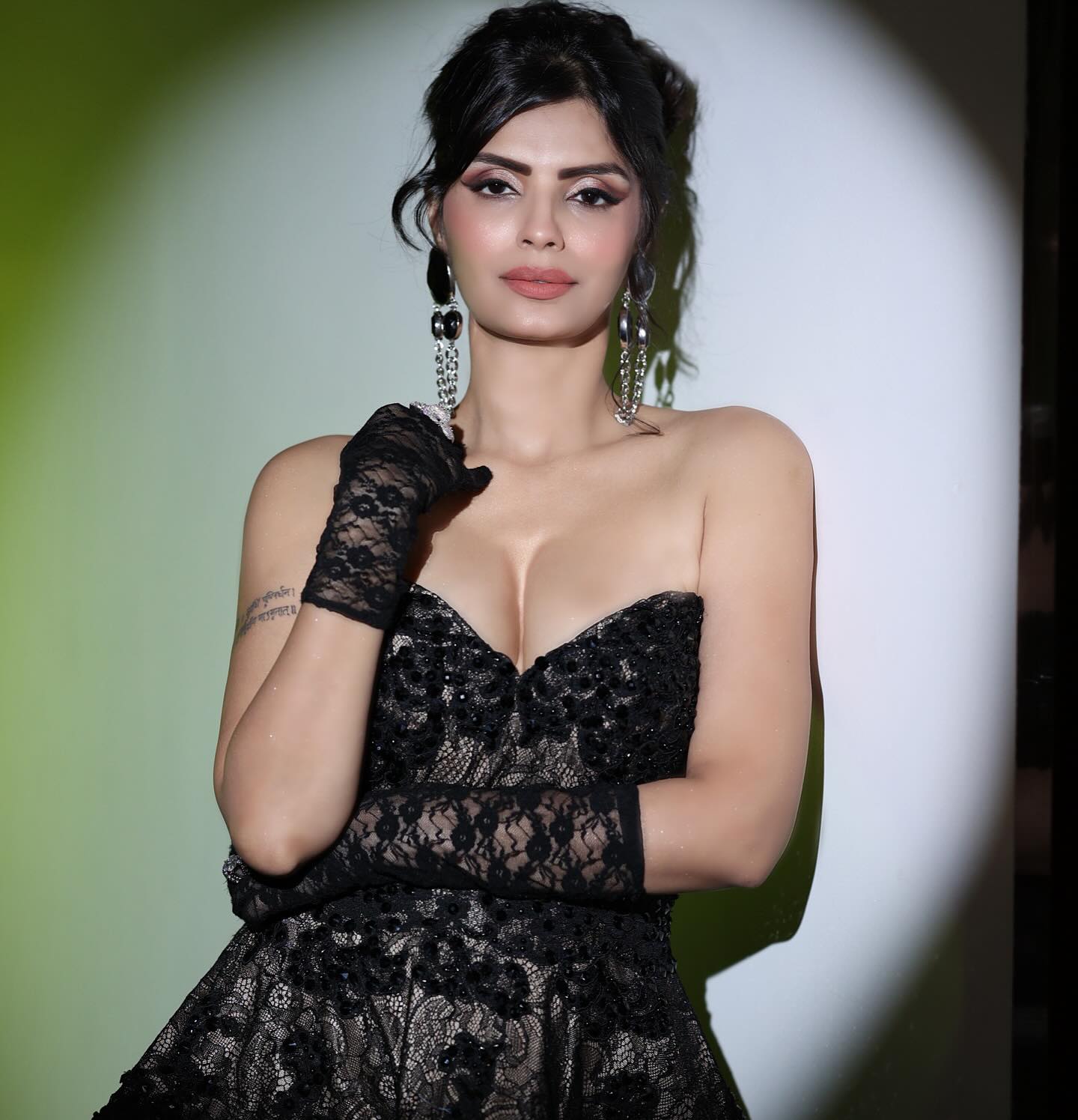 Sonali Raut Embraces Bold Black Vibe Fashion