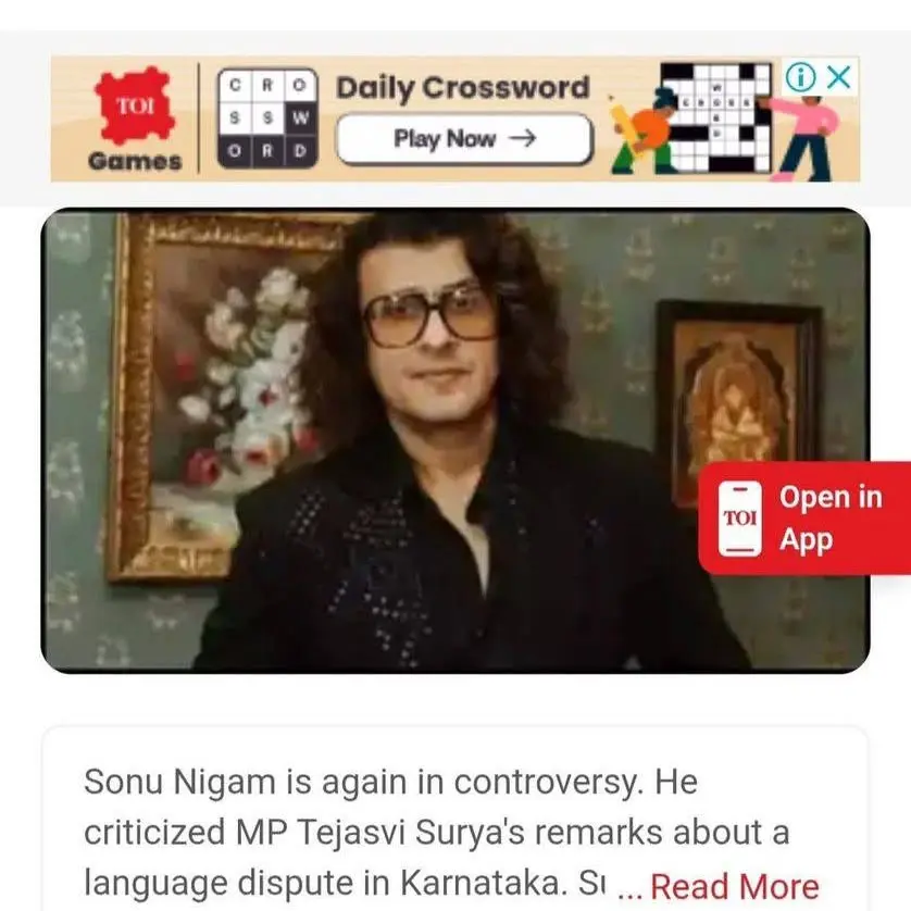 Sonu Nigam Slams Media Misinformation