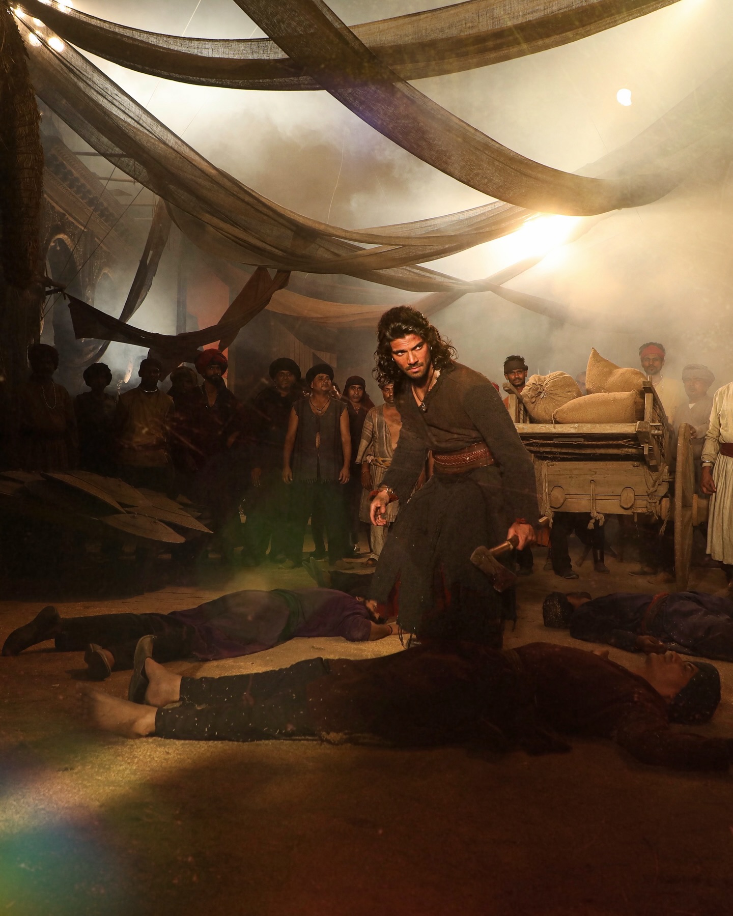 Sooraj Pancholi Unveils Action-Packed On-Set Stills For KesariVeer