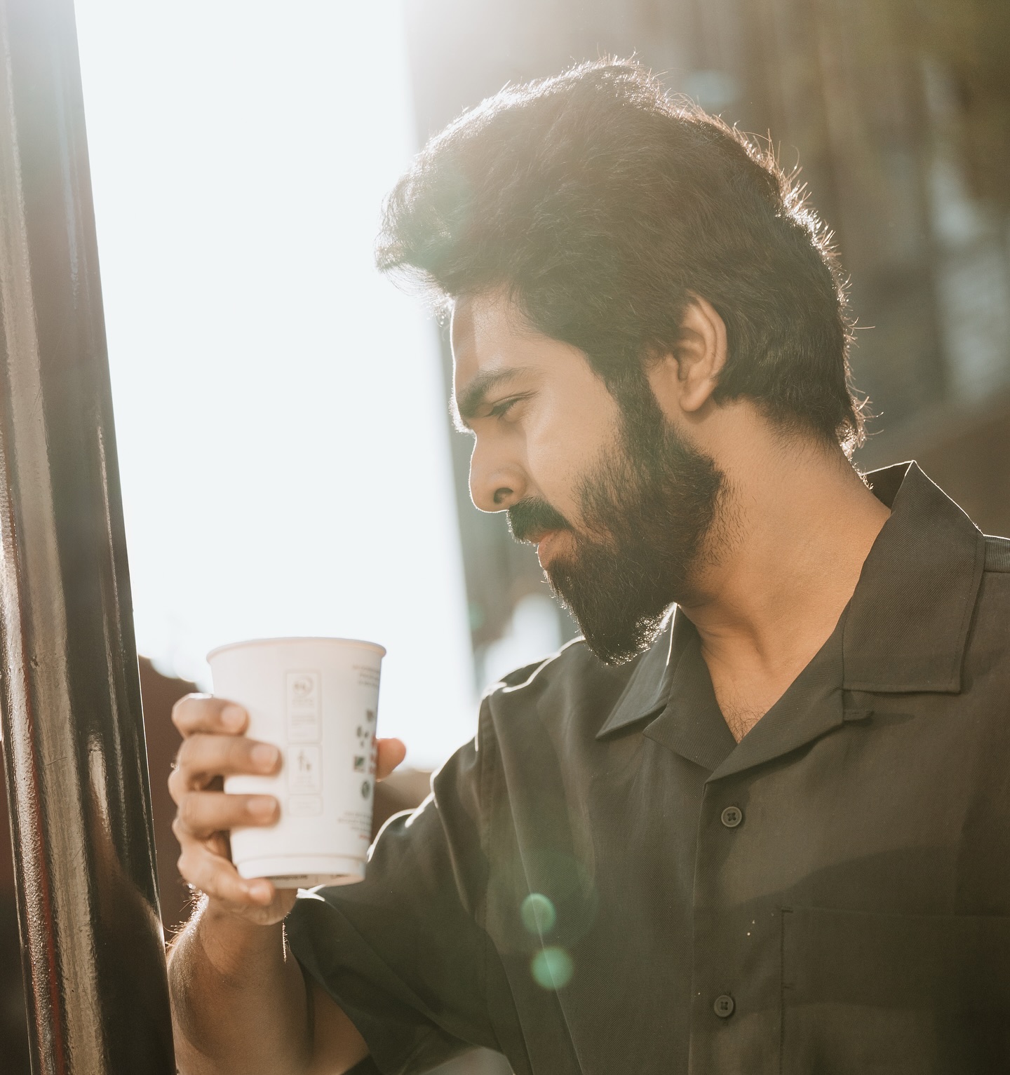 Soul Guided: G.V. Prakash Kumar Inspires Fans Filmmaker G.V. Prakash Kumar unveils a soulful moment of deep inspiration and reflection!!
