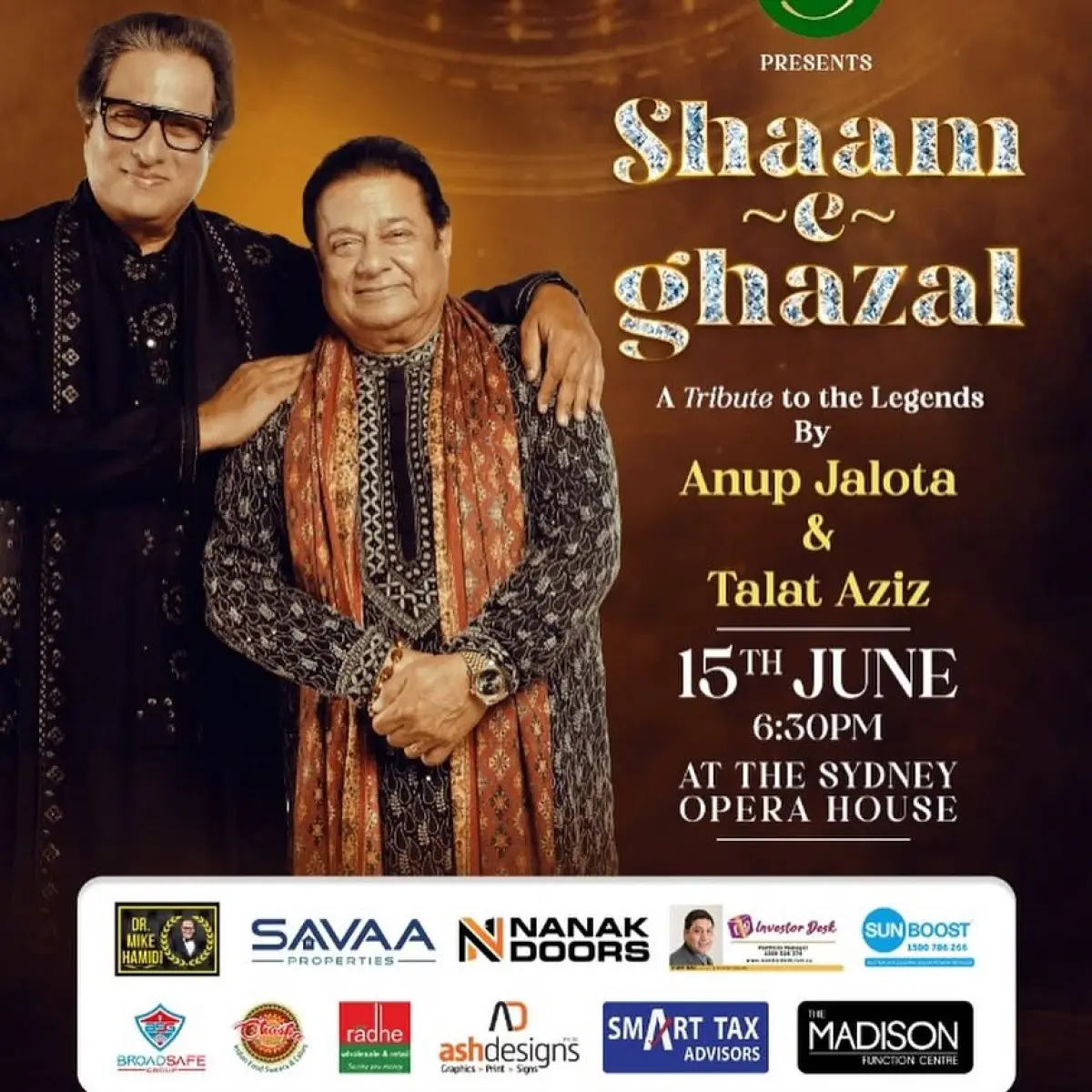 Soulful Ghazal Evening At Sydney Opera House Relish an enchanting night with timeless ghazals, romance, and classic melodies - true art