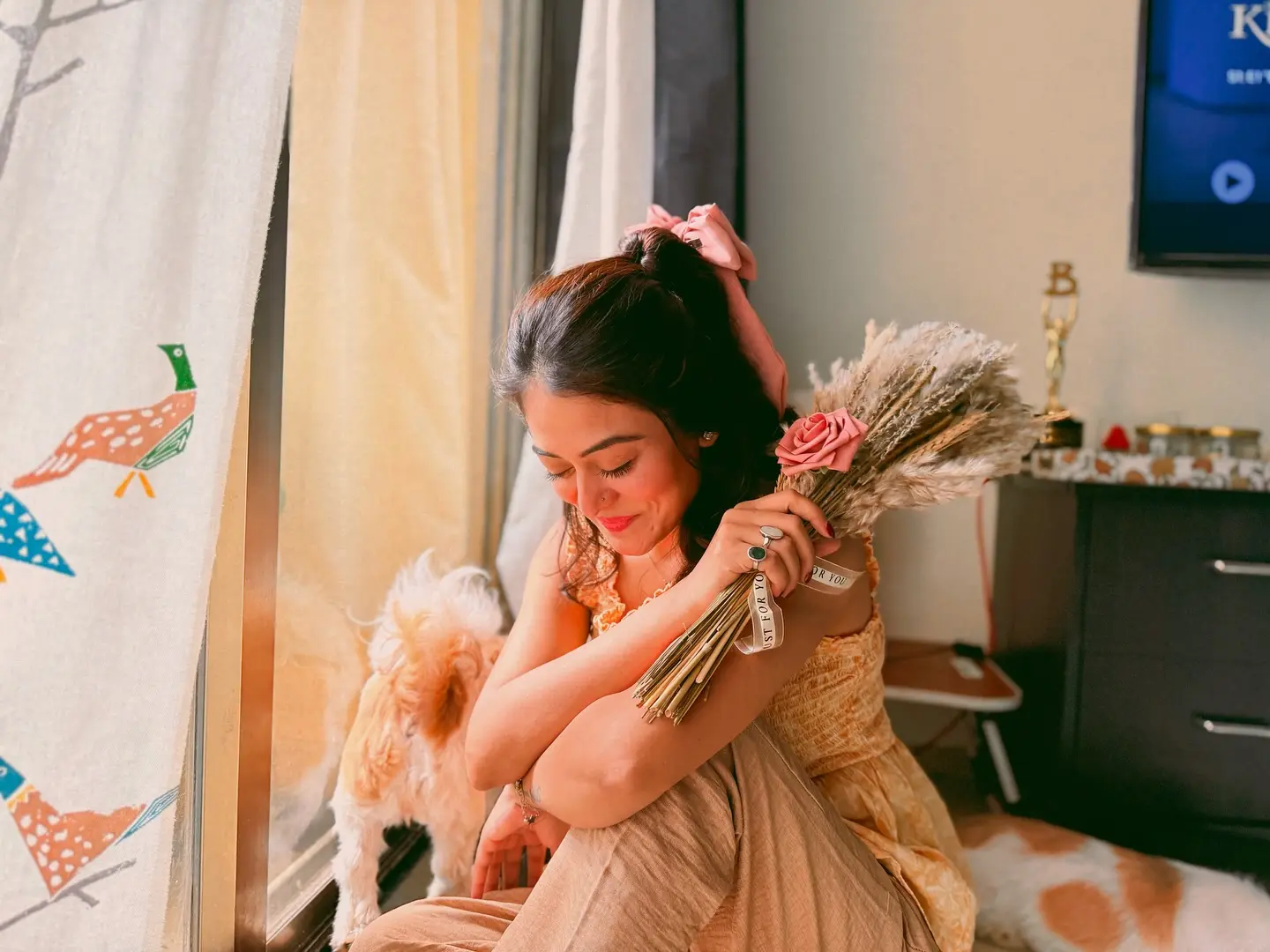 Speak In Flowers: Falaq Naazz Embraces Summer Blooms