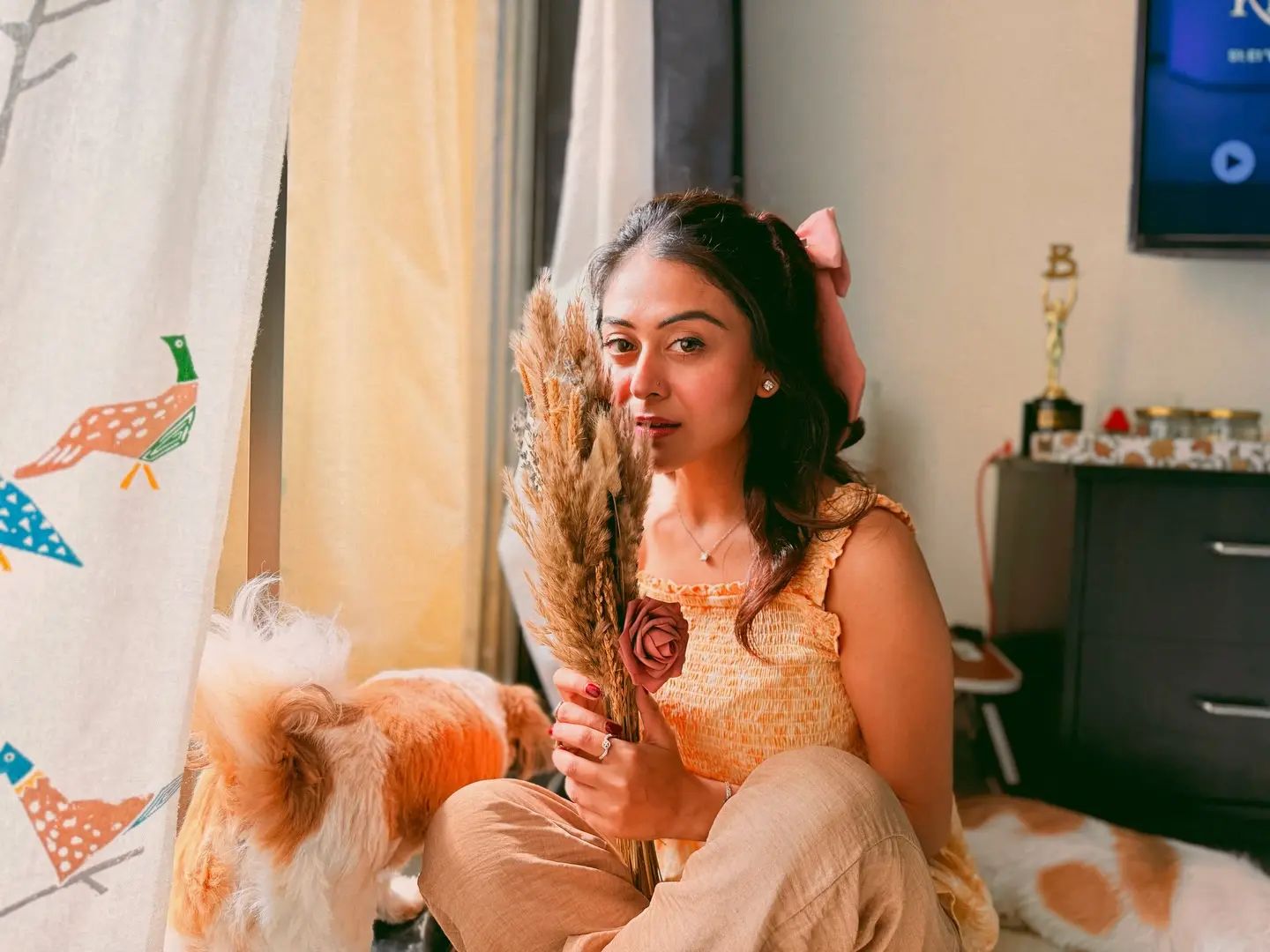 Speak In Flowers: Falaq Naazz Embraces Summer Blooms