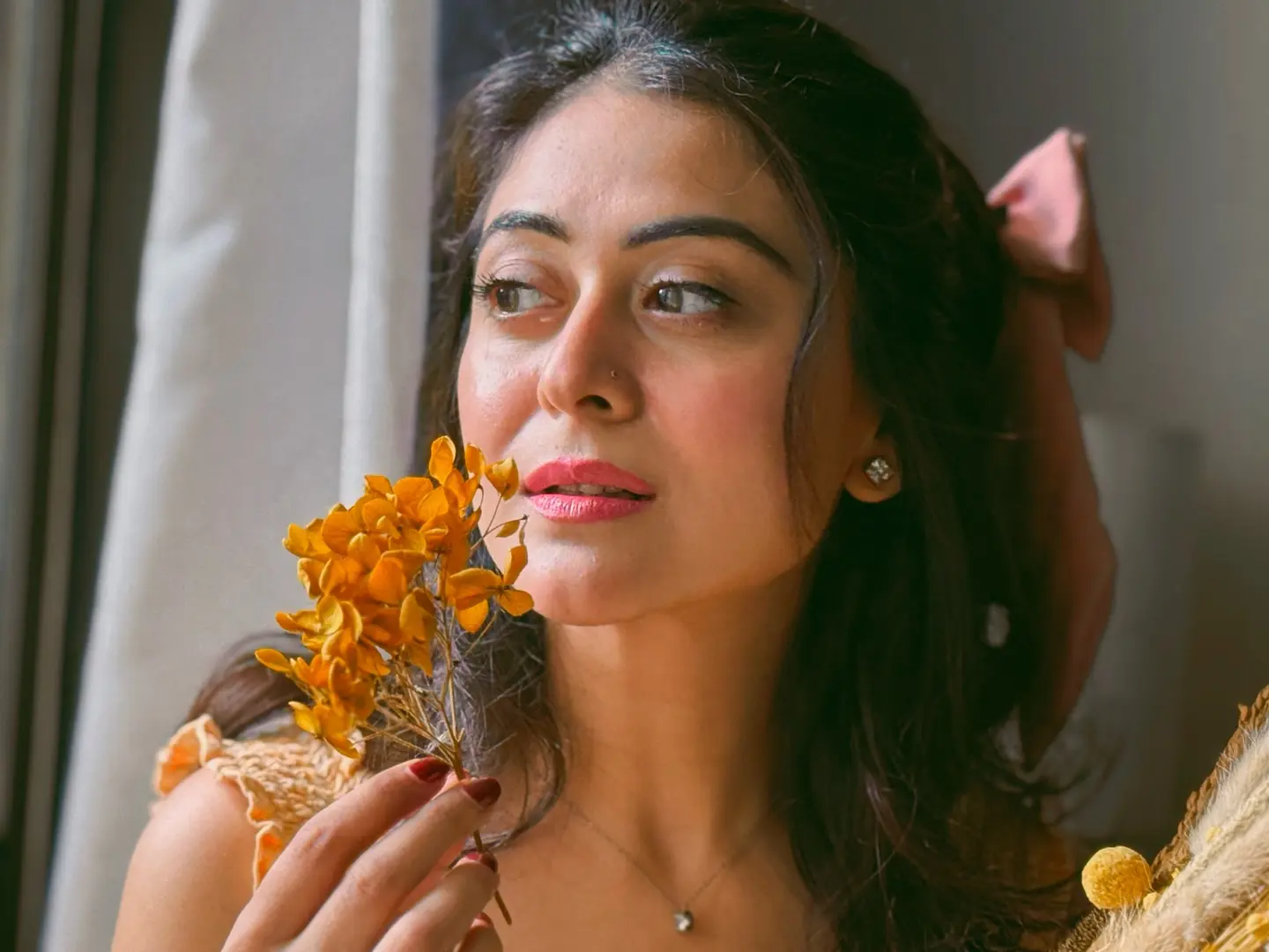 Speak In Flowers: Falaq Naazz Embraces Summer Blooms