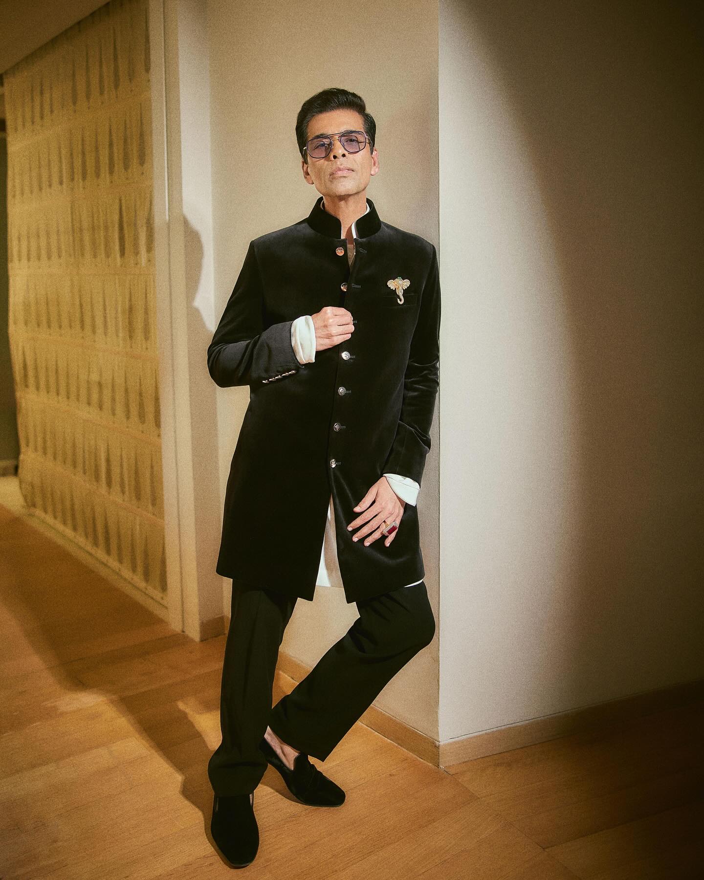 Stunning Black Look Styled By Manish Malhotra