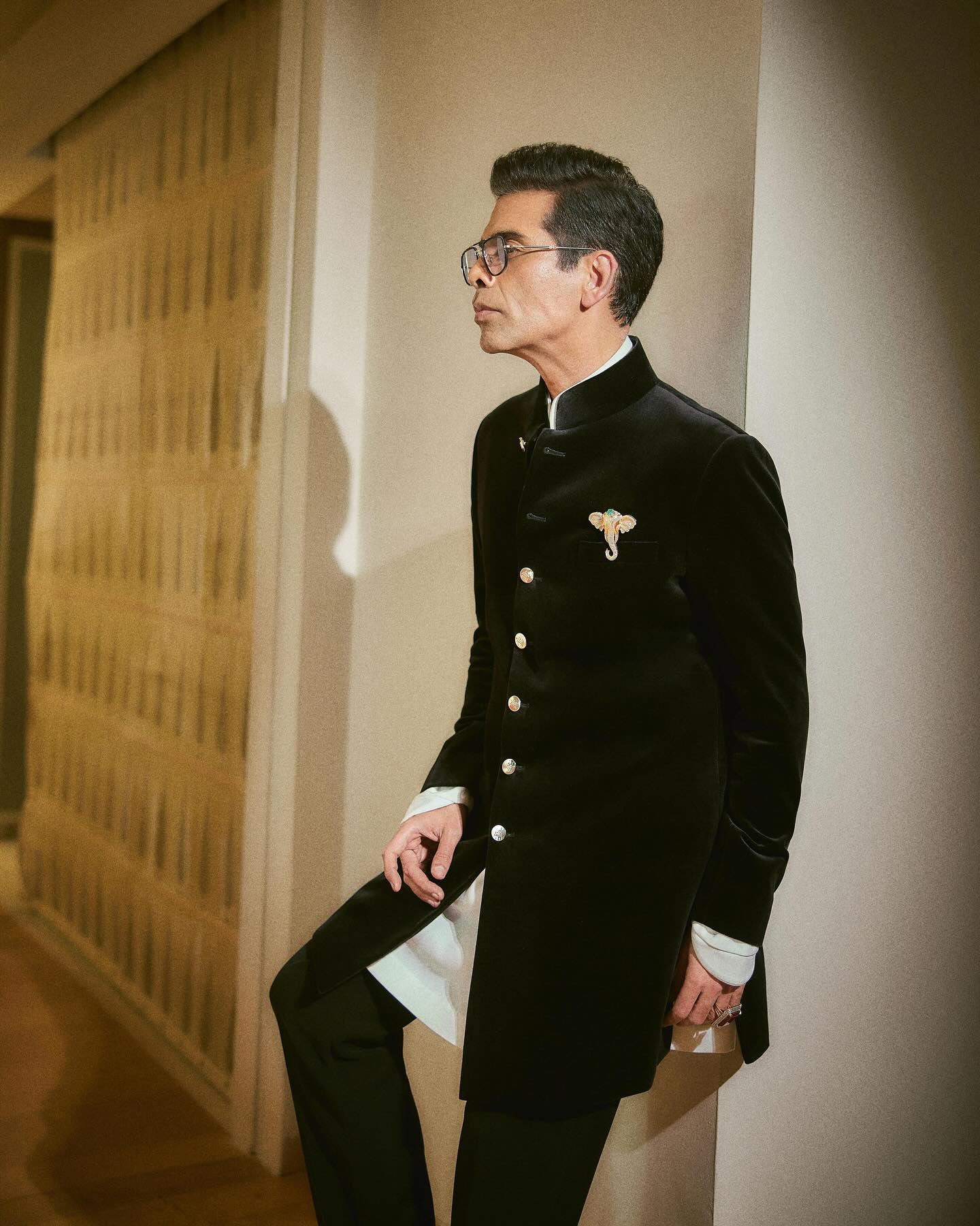Stunning Black Look Styled By Manish Malhotra
