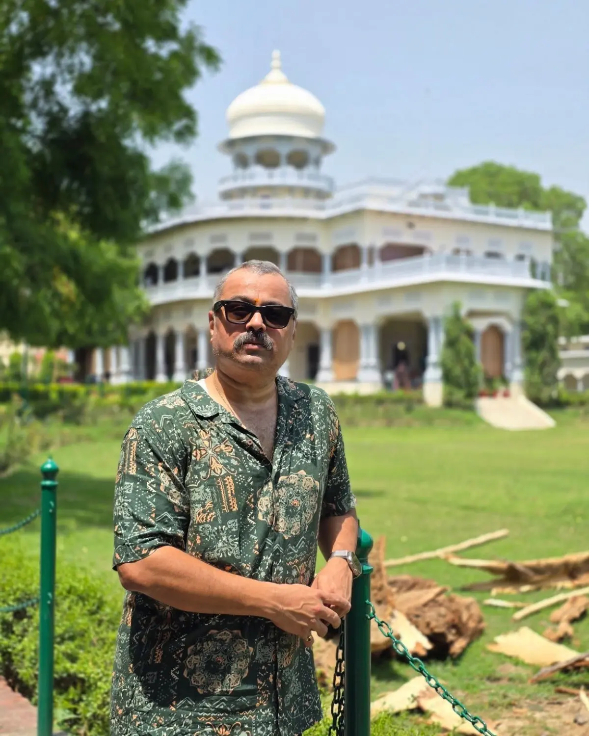 Subodh Bhave Launches New Film Anand Bhavan Indian actor announces his latest project in Prayagraj, Uttar Pradesh, merging tradition with cinematic flair.