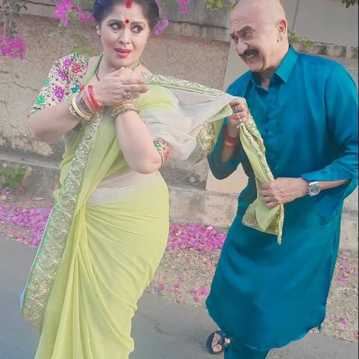 Sudha Chandran And Tej Sir Ignite Instagram Reels A vibrant synergy merging artistry and innovation to craft enchanting, trending moments!!