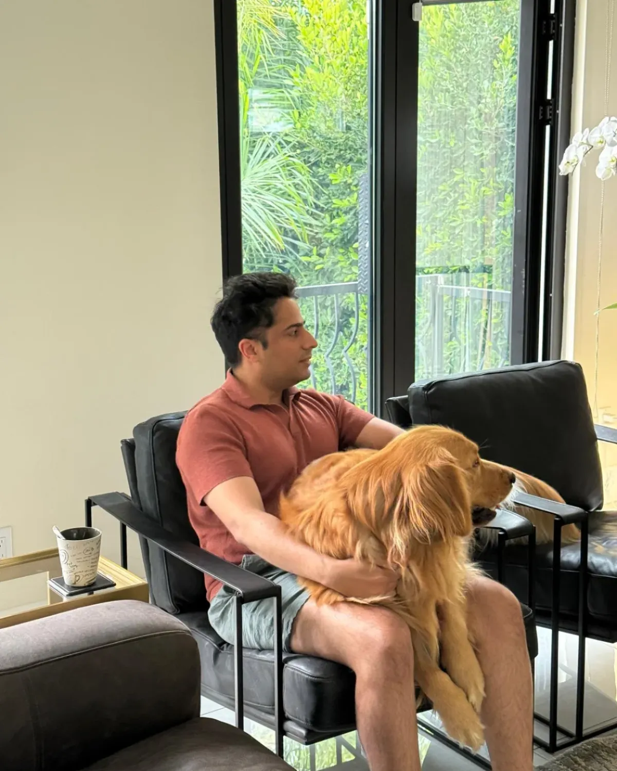 Sunday Serenity: Family, Coffee, And Golden Moments A glimpse into Anup Jalota’s cozy Sunday ritual with son Aryaman and his furry friend now!