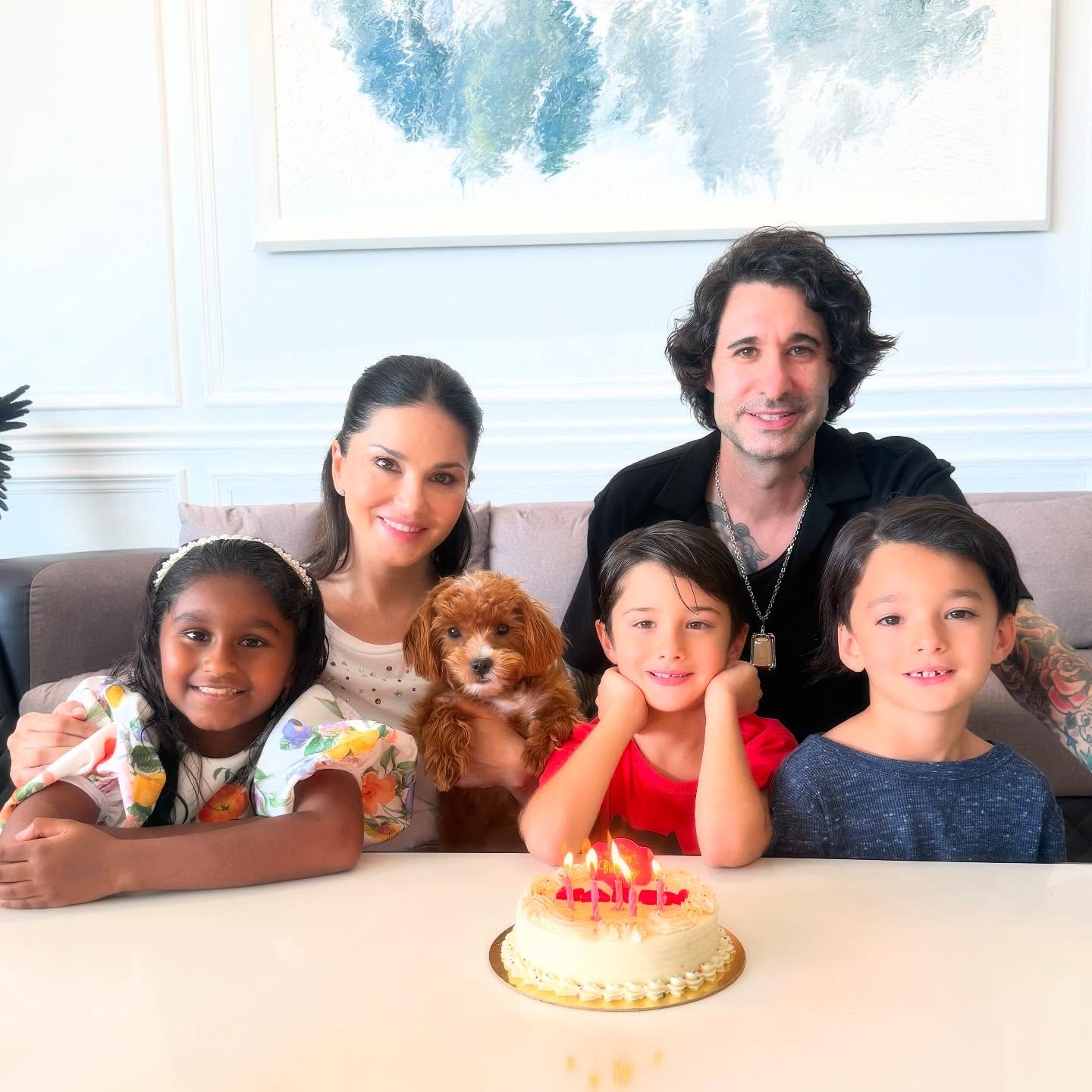 Sunny Leone Celebrates Birthday With Friends Celebrating in style with heartfelt gratitude, Sunny marks her day with laughs and loved ones.