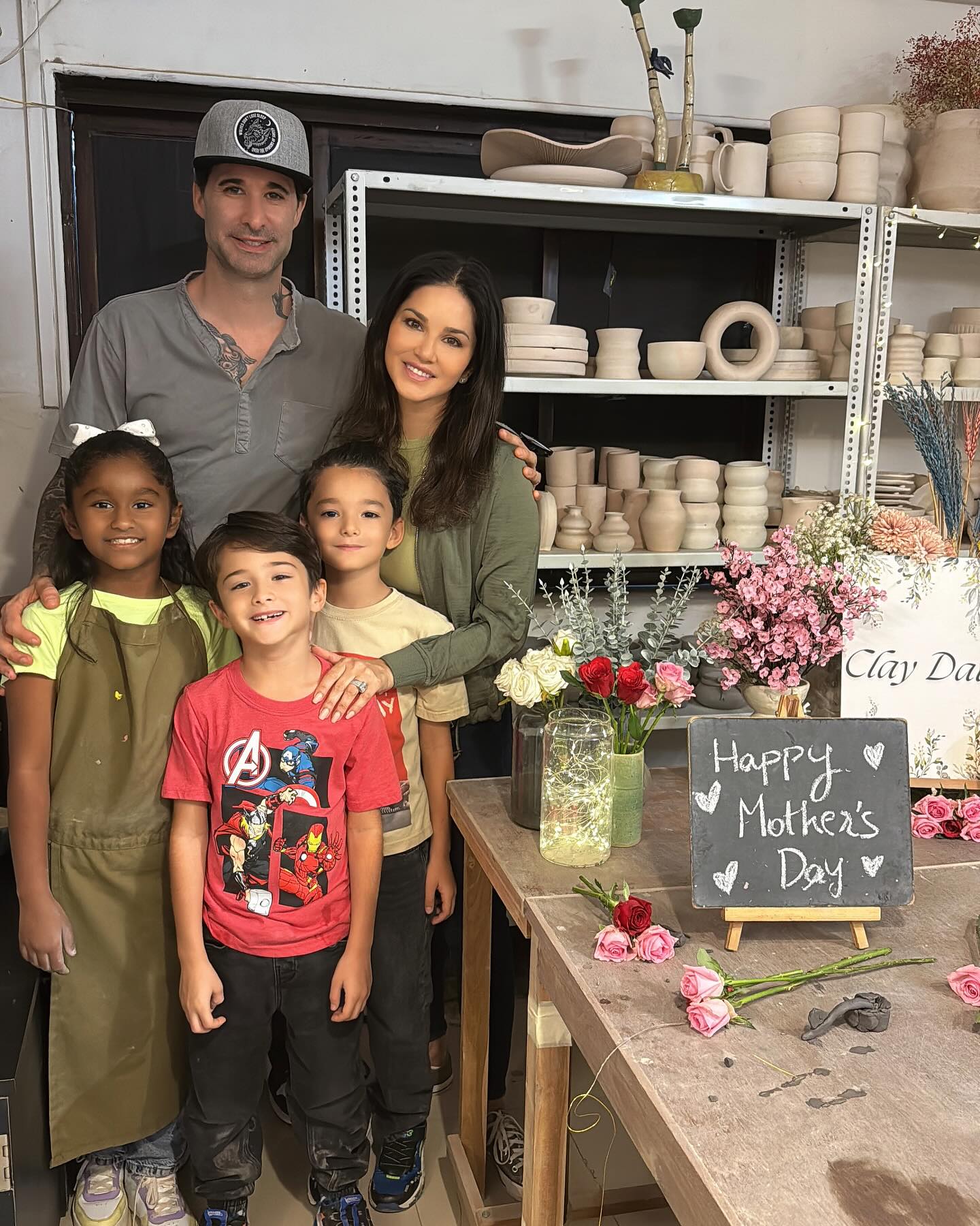Bright and heartfelt message from the famed actress, celebrating a cherished Mother's Day!