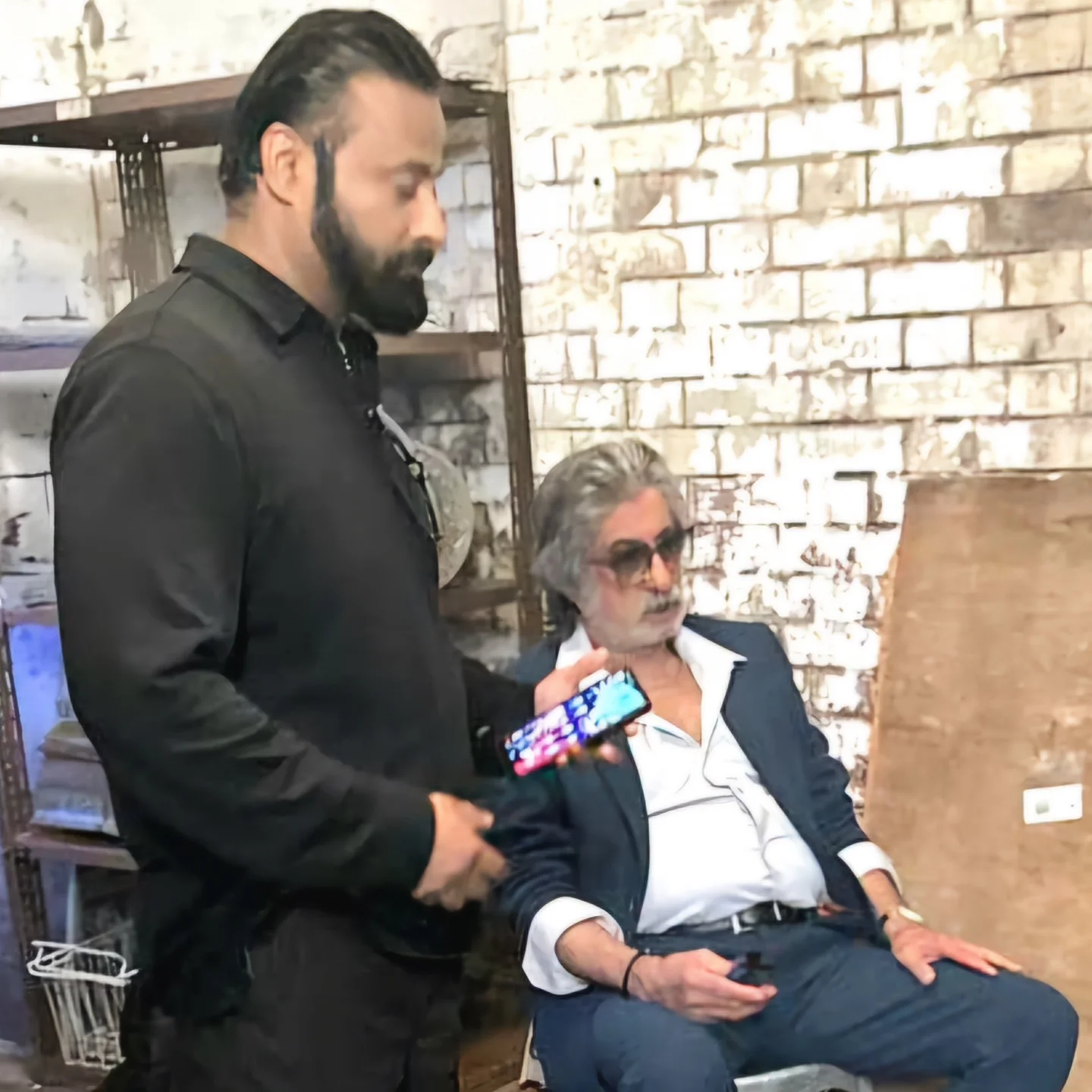 Sunny Singh Teams Up With Shakti Kapoor On Set Bollywood thrill as Sunny Singh works his magic with legendary Shakti Kapoor on film set!!