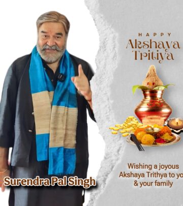 Renowned actor celebrates tradition with heartfelt blessings on an auspicious day of joy!!
