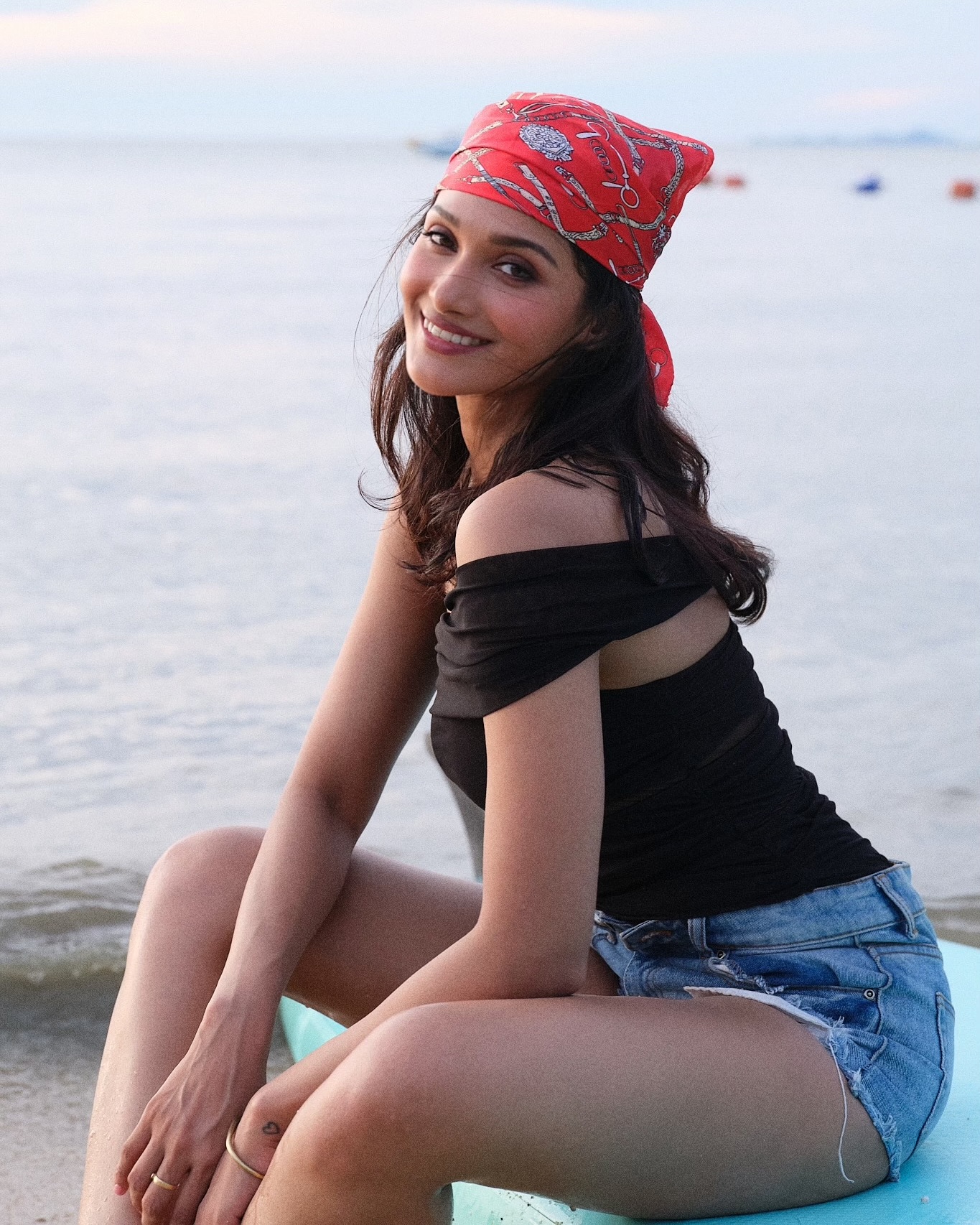 Sushrii Mishraa Romanticizes Life In Beach Shoot Supermodel Sushrii Mishraa channels vacation vibes with an enchanting, sun-kissed allure.!