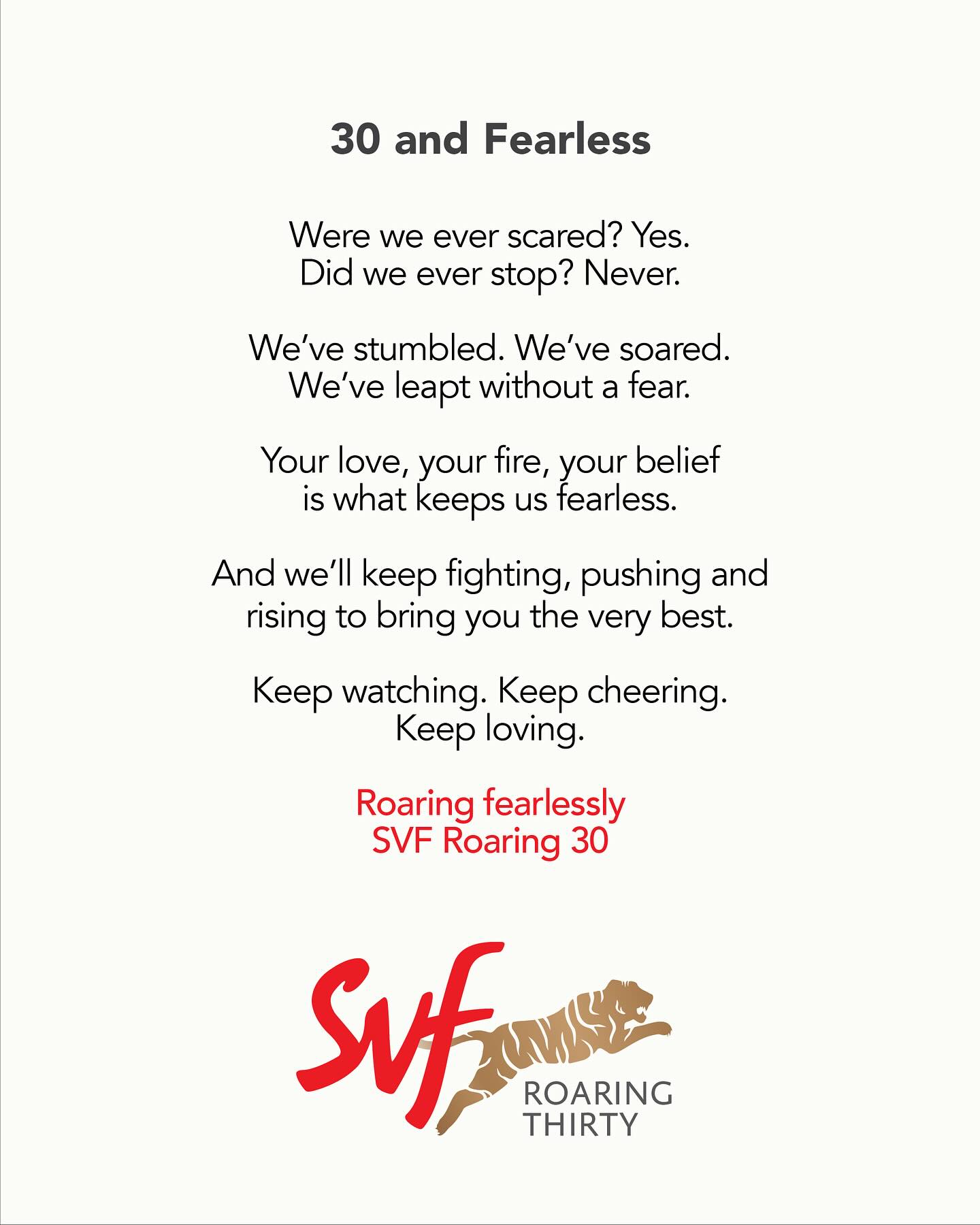 Marking 30 years with memorable stories, music and passion, inspired by devoted fans world