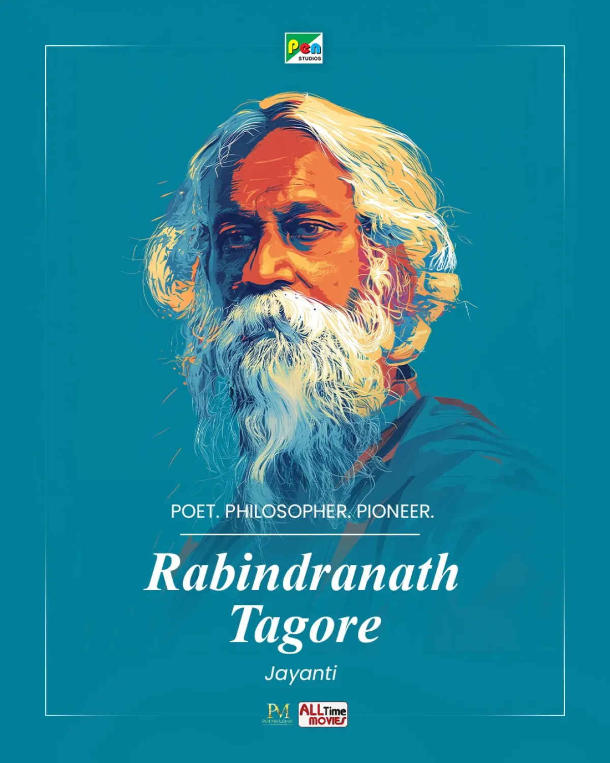 Tagore Legacy Shines On Rabindra Jayanti Pen India salutes Tagore's timeless influence, celebrating his spirit on Rabindra Jayanti.