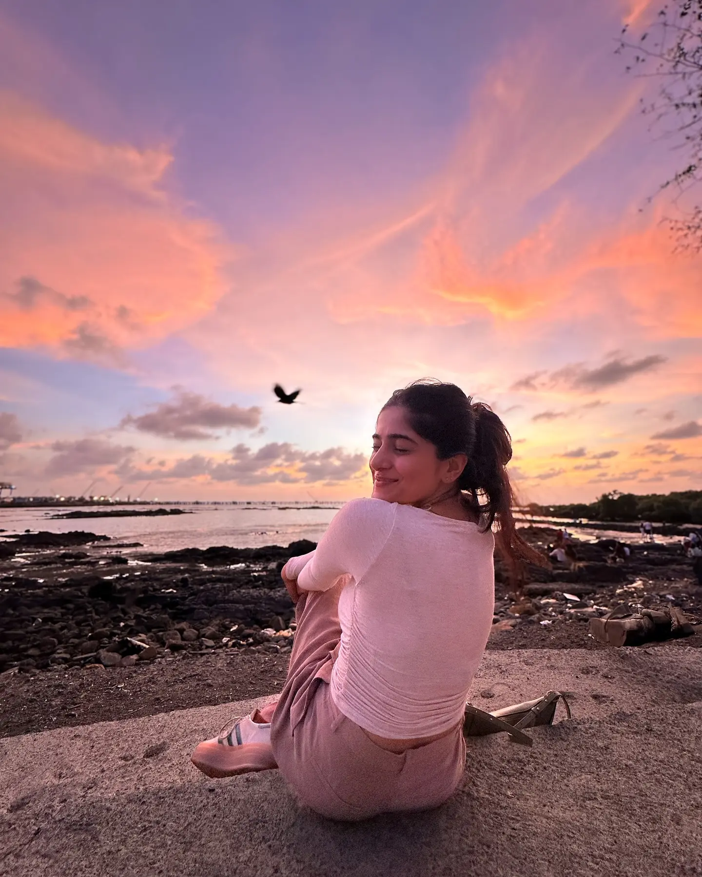 Tanvi Malhara Embraces Coffee And Sunset Vibes A vivid peek into actor's life of serene indulgence and joy in Mumbai.