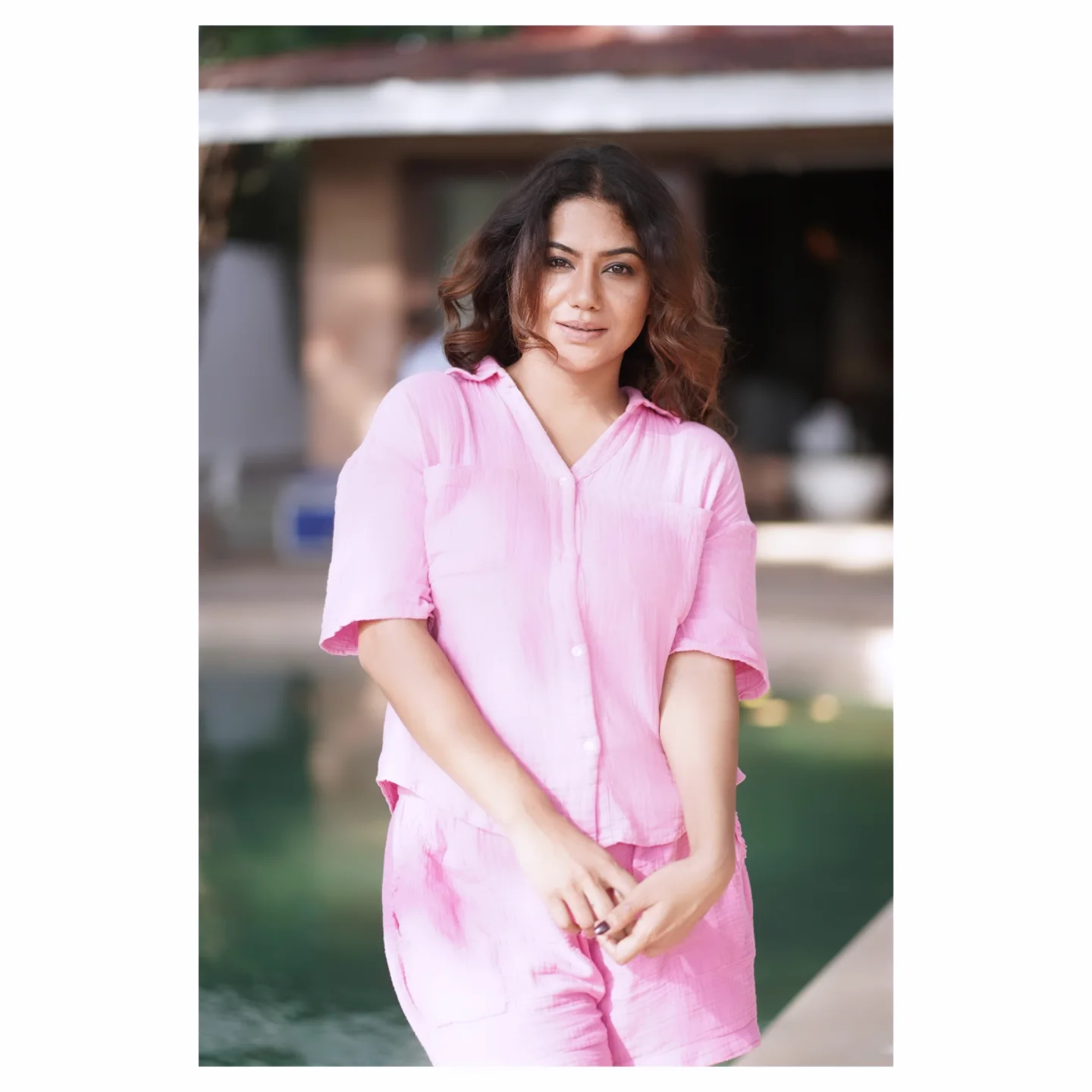 Tanya Desai Beats Monday Blues with Pastel Pink Vibes