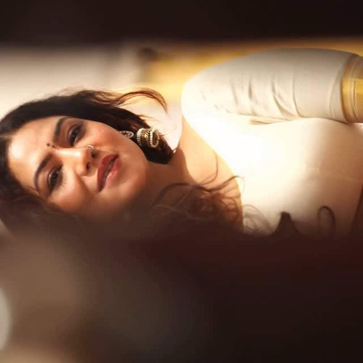 Illuminating timeless charm; Tanya Desai dazzles in a vivid traditional South Indian look.
