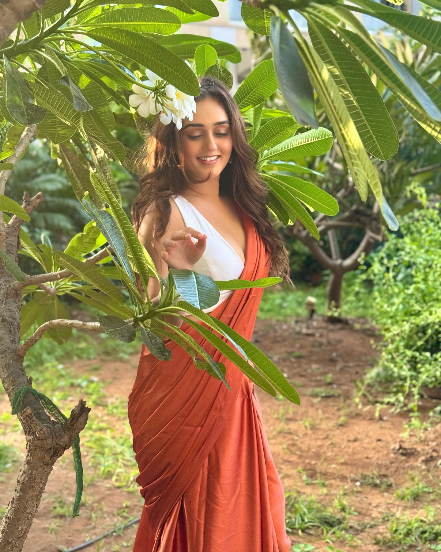Tanya Sharma Stuns In Ethereal Laevachi Saree