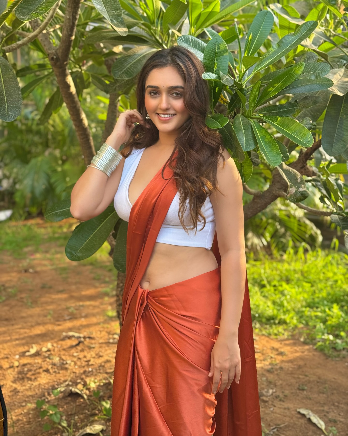 Tanya Sharma Stuns In Ethereal Laevachi Saree