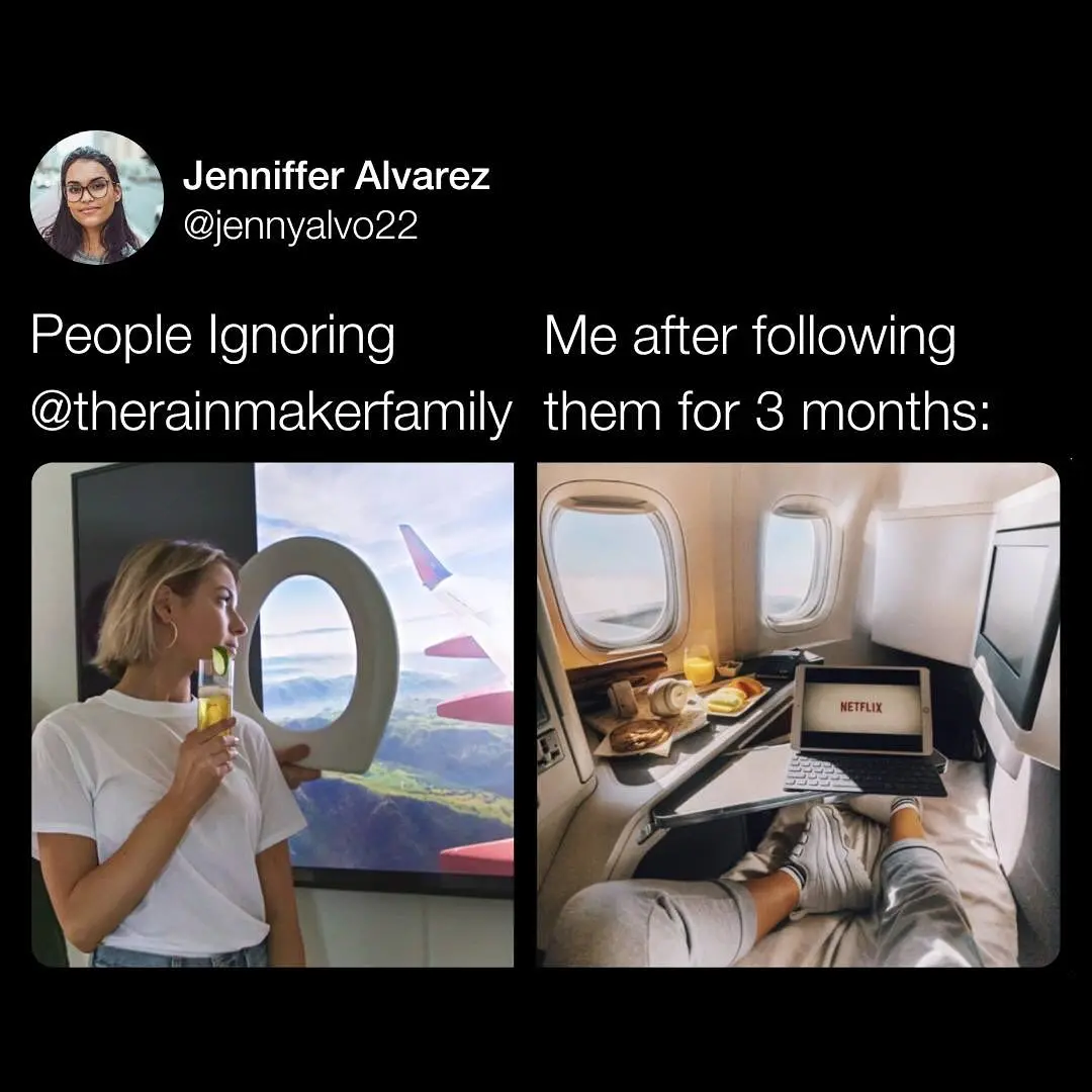 Ted Endorses The Rainmaker Family On Instagram