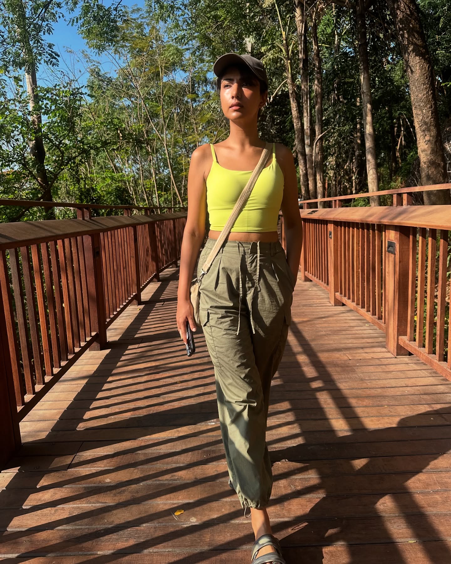 Teena Singh Enjoys Saturday Forest Trail Adventure Celebrity Teena Singh takes a morning hike, embracing nature and self care style Pure Joy!