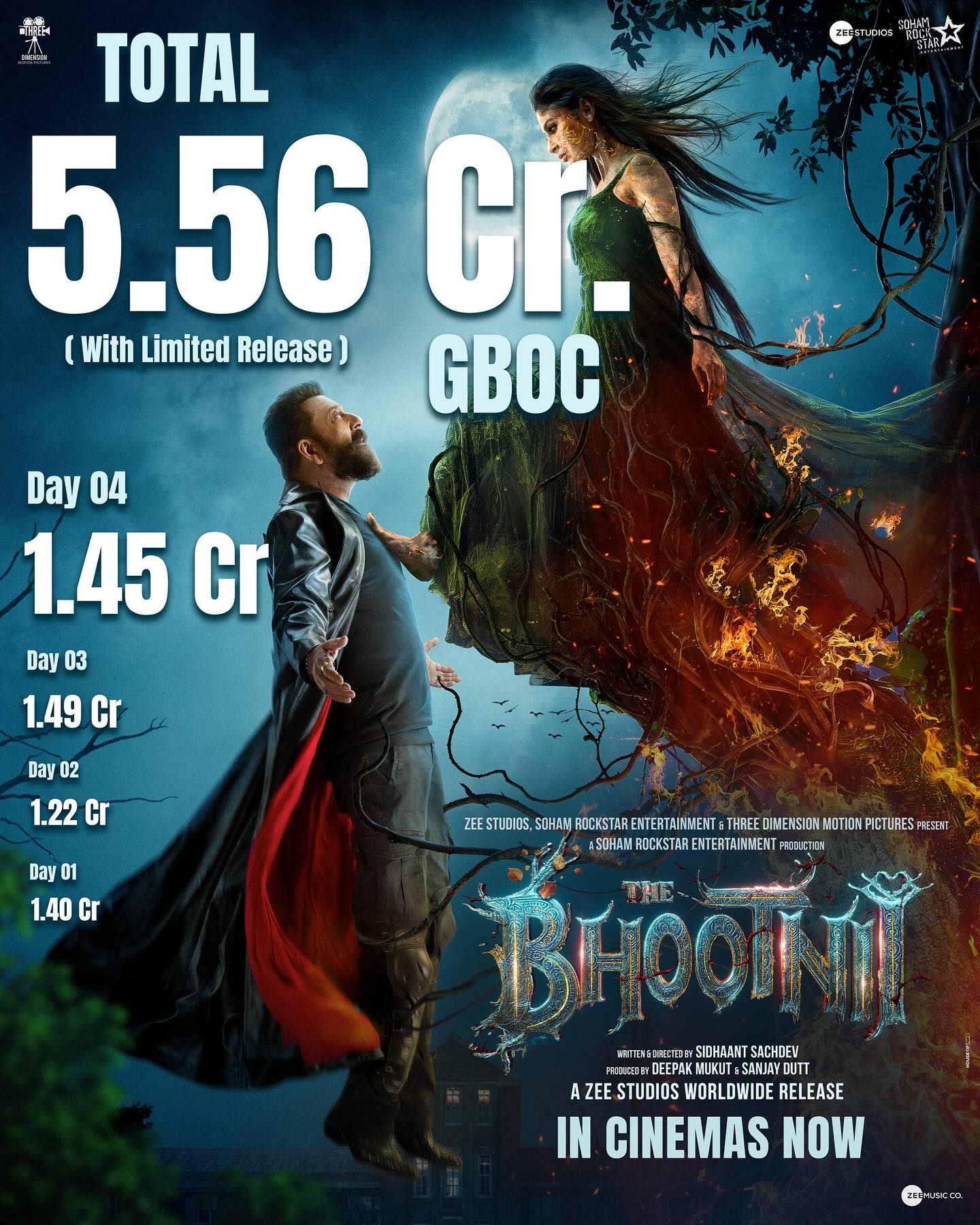The Bhootnii Roars At The Box Office With Electrifying Buzz Fear meets frenzy in the year’s most talked-about release.
