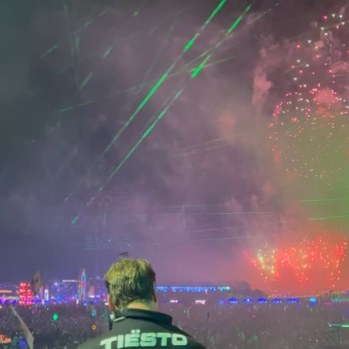 Tiësto Debuts at Circuit Grounds Stage