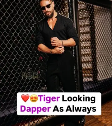 Tiger Shroff Shines in Latest Insta Post