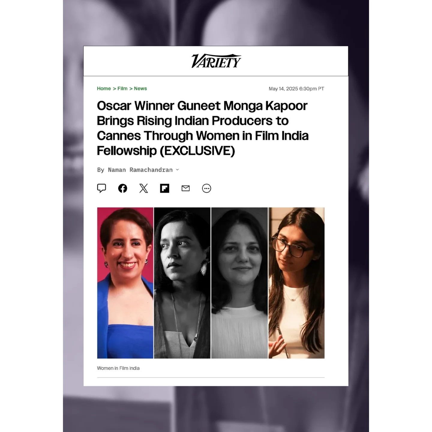 Tillotama Shome’s Transformational Journey Scholarship win ignites transformative path for acclaimed actorproducer on parity drive!!!