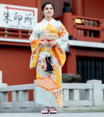 Timeless Kimono Fashion: Aarya Ambekar In Japan