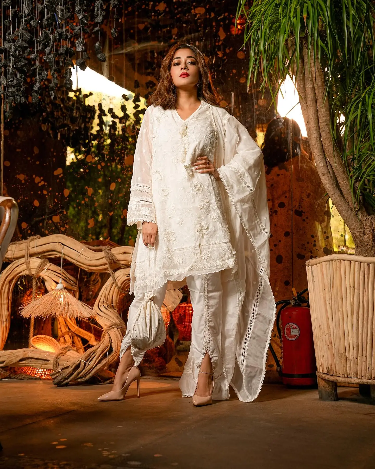 Tina Datta Embraces Summer With Homegrown Chic