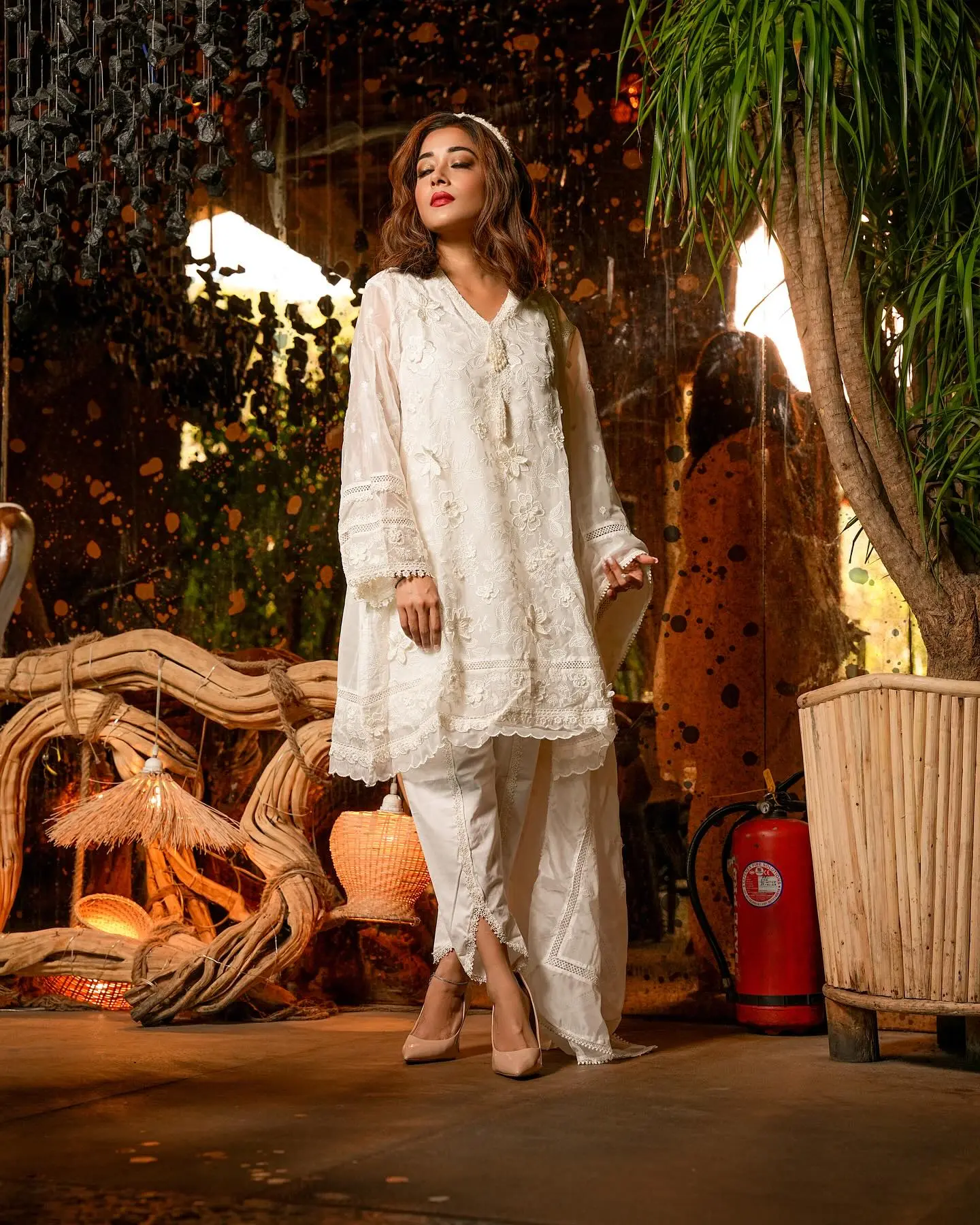 Tina Datta Embraces Summer With Homegrown Chic