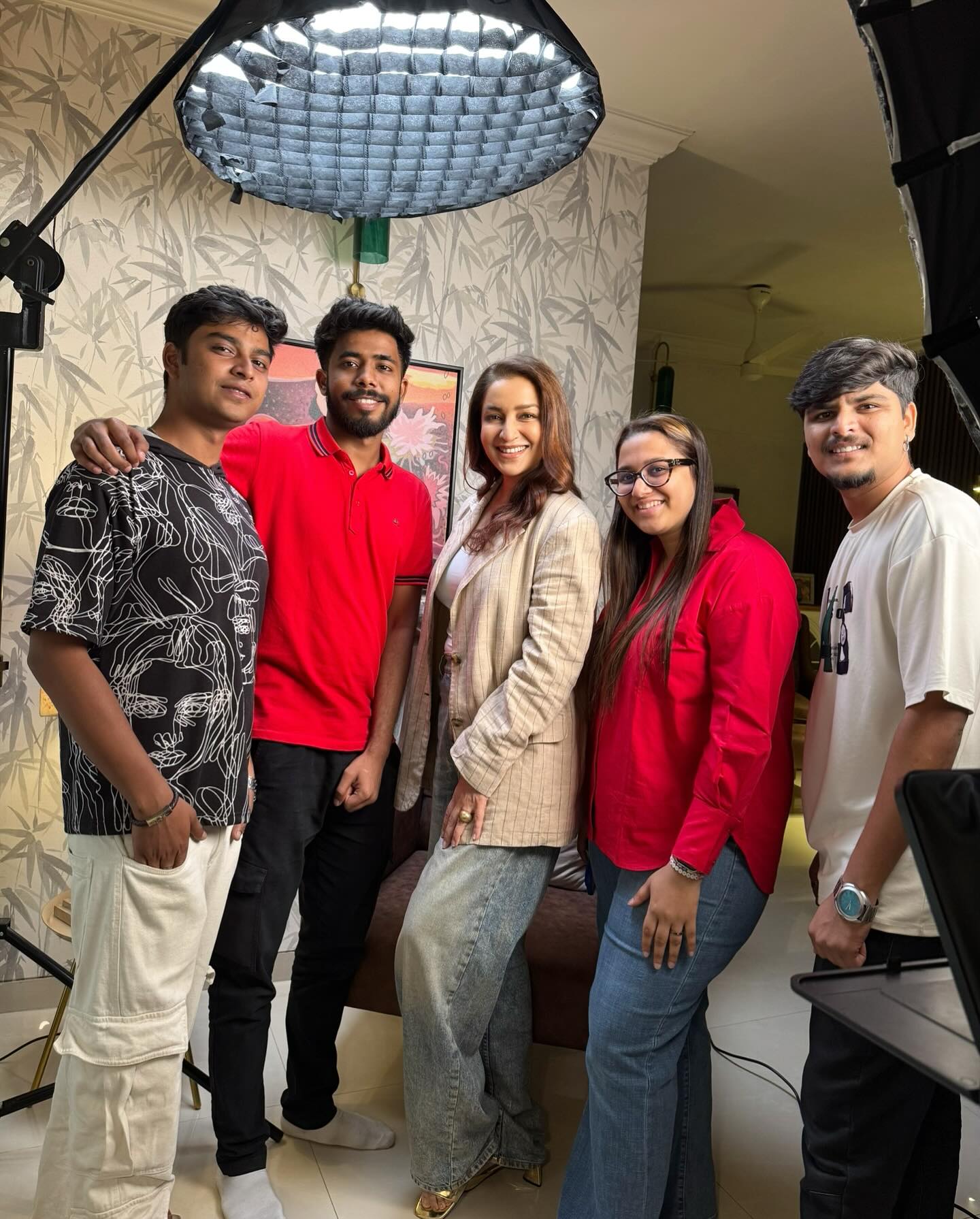 Tisca Chopra Celebrates Paani Puri Break