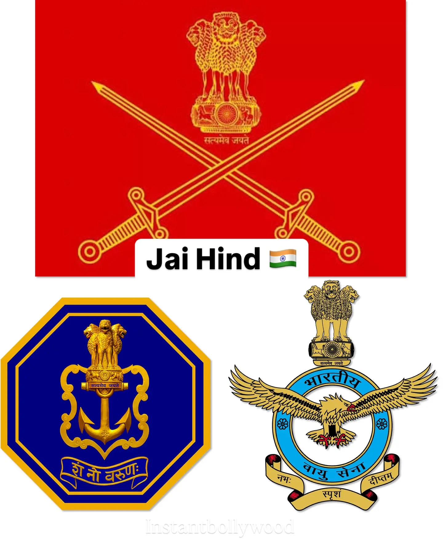 Tribute To Indian Armed Forces Unites Nation Saluting the valor of Navy, Army & Air Force with gratitude for their selfless service!!!!