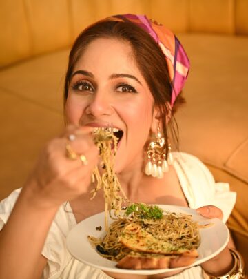 Trina Saha Unveils Her Sunday Binge Vibes
