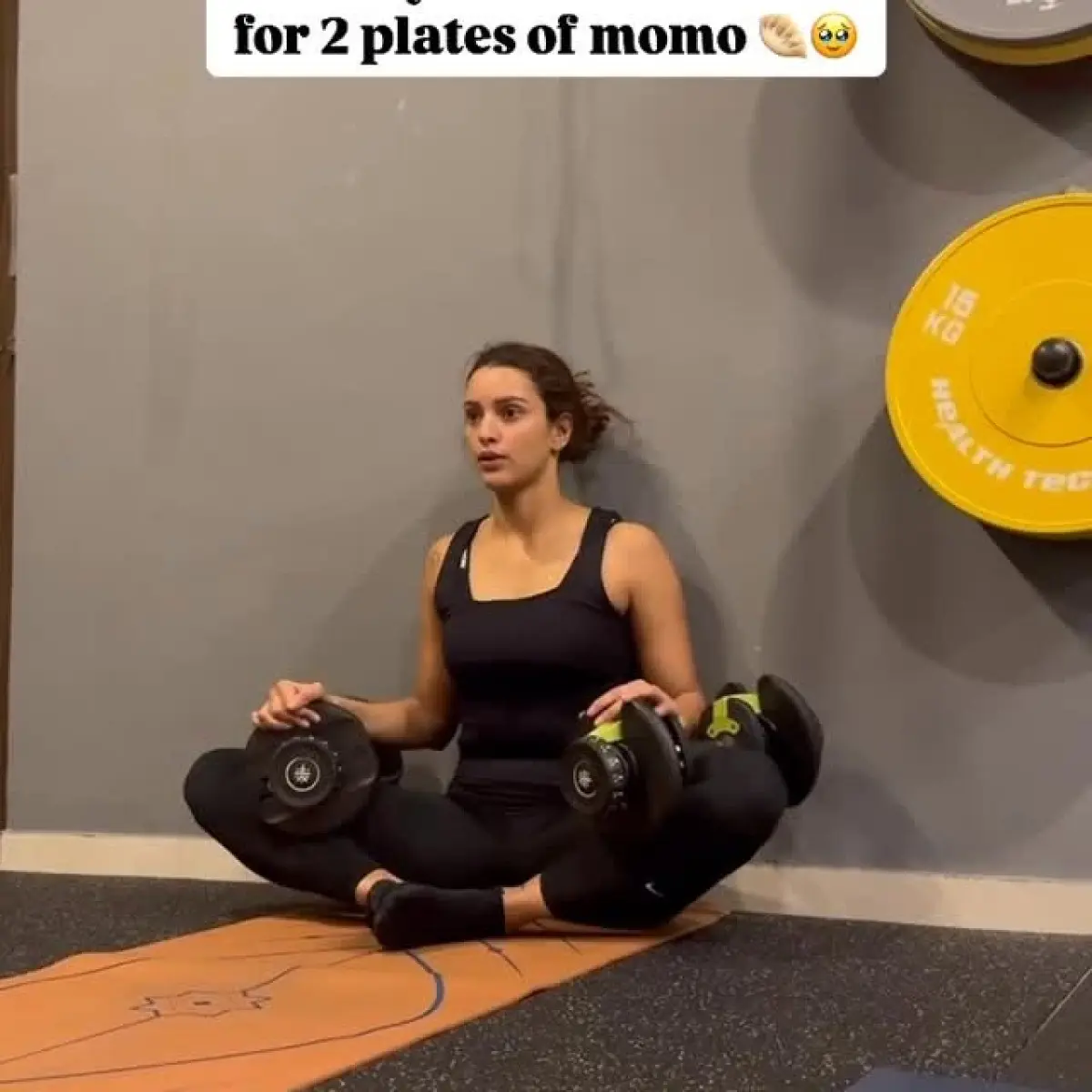 Tripti Dimri Off-Plan Fitness Moment Stuns Fans Tripti Dimri stuns fans with an off-plan fitness moment, exuding effortless casual charm!!