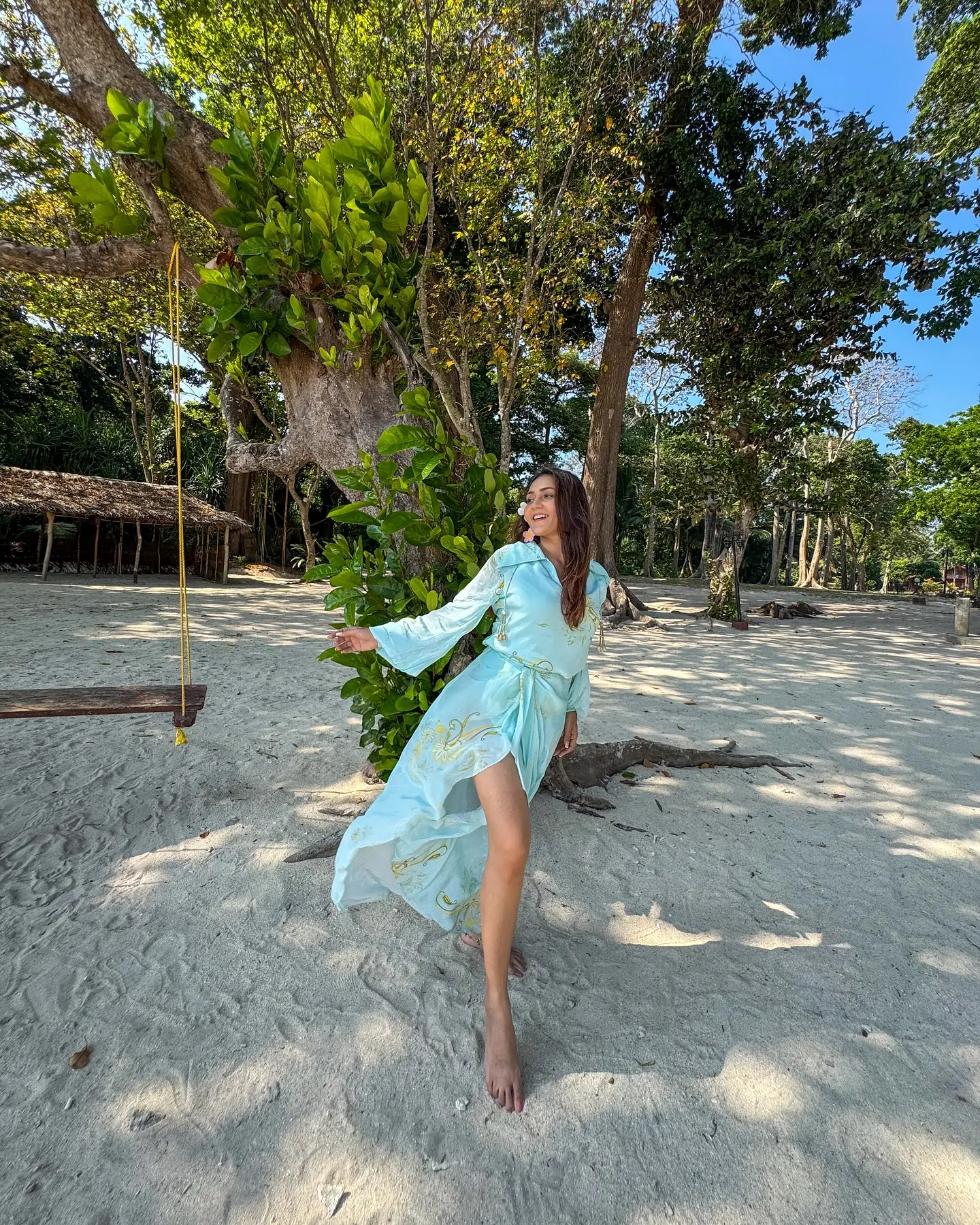 Tropical Escape: Krittika M Sharma Rocks Beach Chic