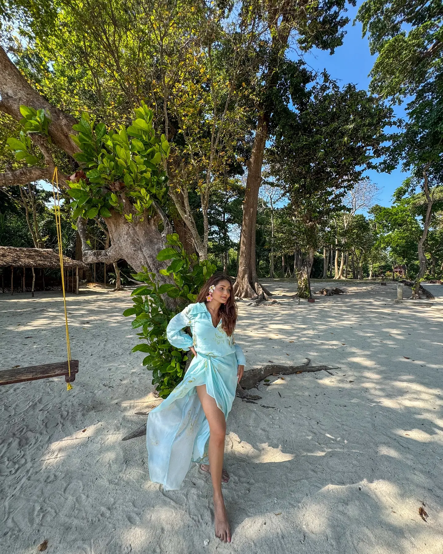 Tropical Escape: Krittika M Sharma Rocks Beach Chic