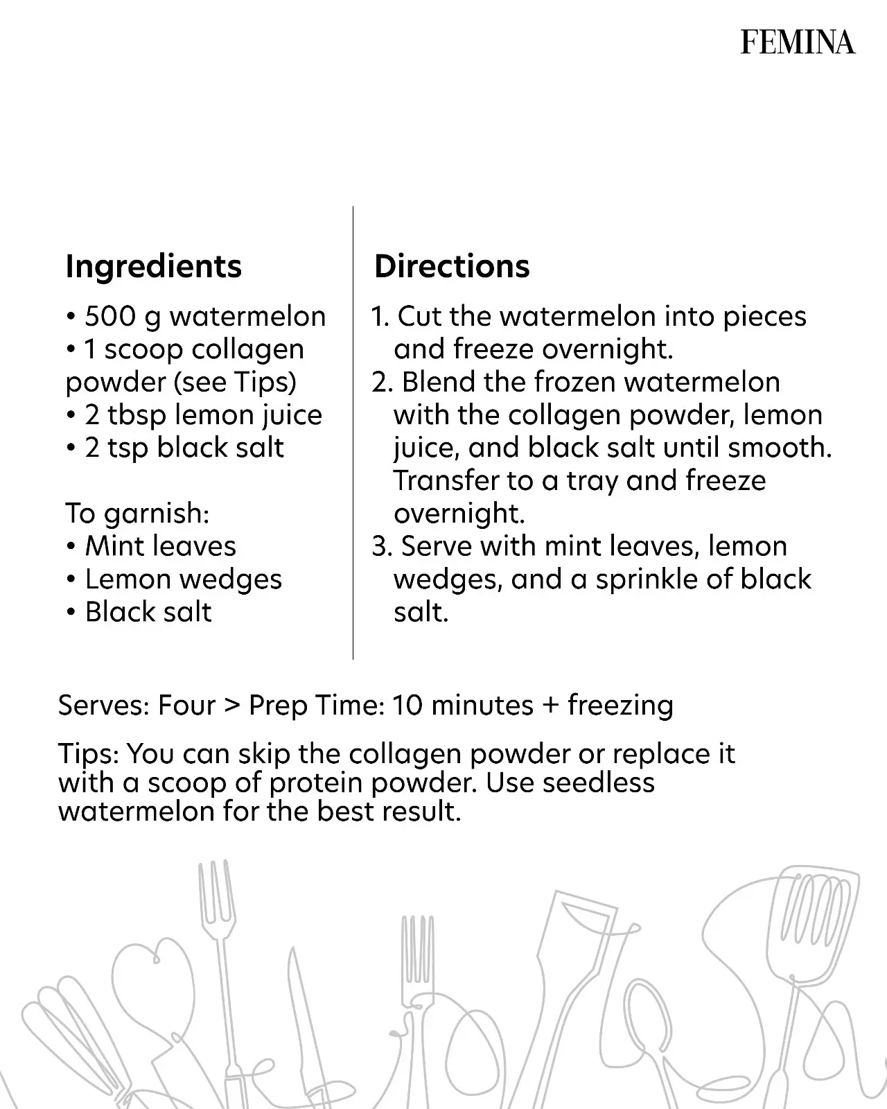 Tropical Summer Recipes: Watermelon & Mango Refreshments