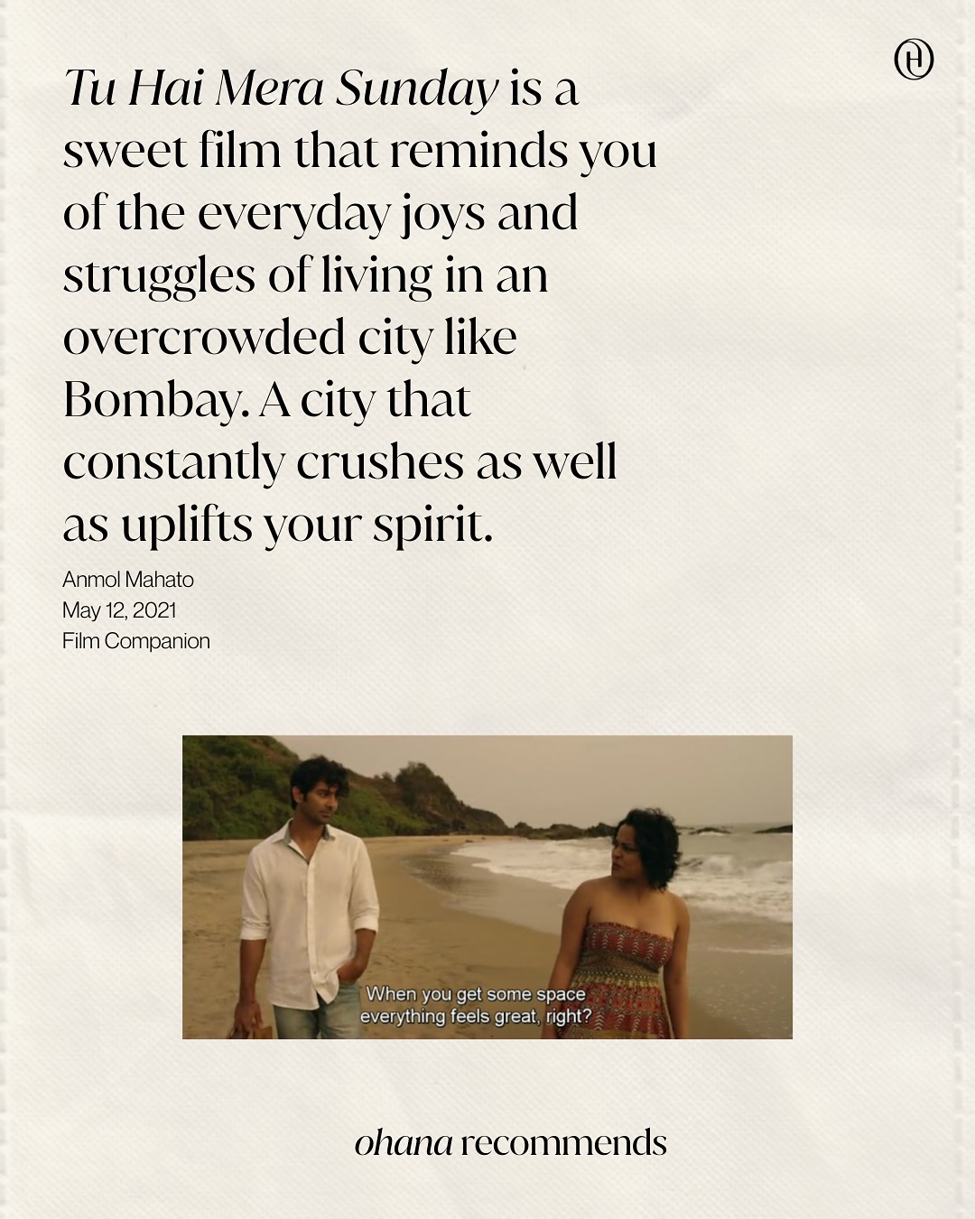 Tu Hai Mera Sunday: A Cinematic Gem