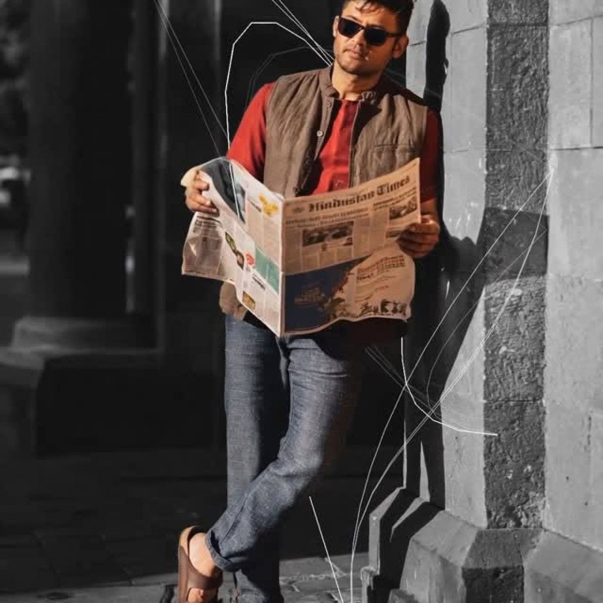 Manav Gohil stuns on Tuesday reels with dynamic visuals, urging fans to rally for his win!