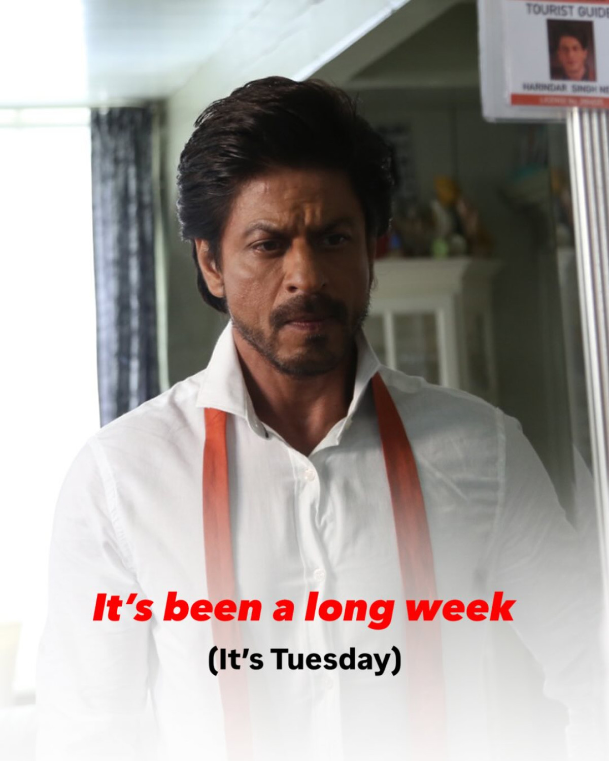 Tuesday Reminder: Red Chillies Keeps It Real Red Chillies delights fans with a humorous nod to Tuesday, serving up movie magic and wit.