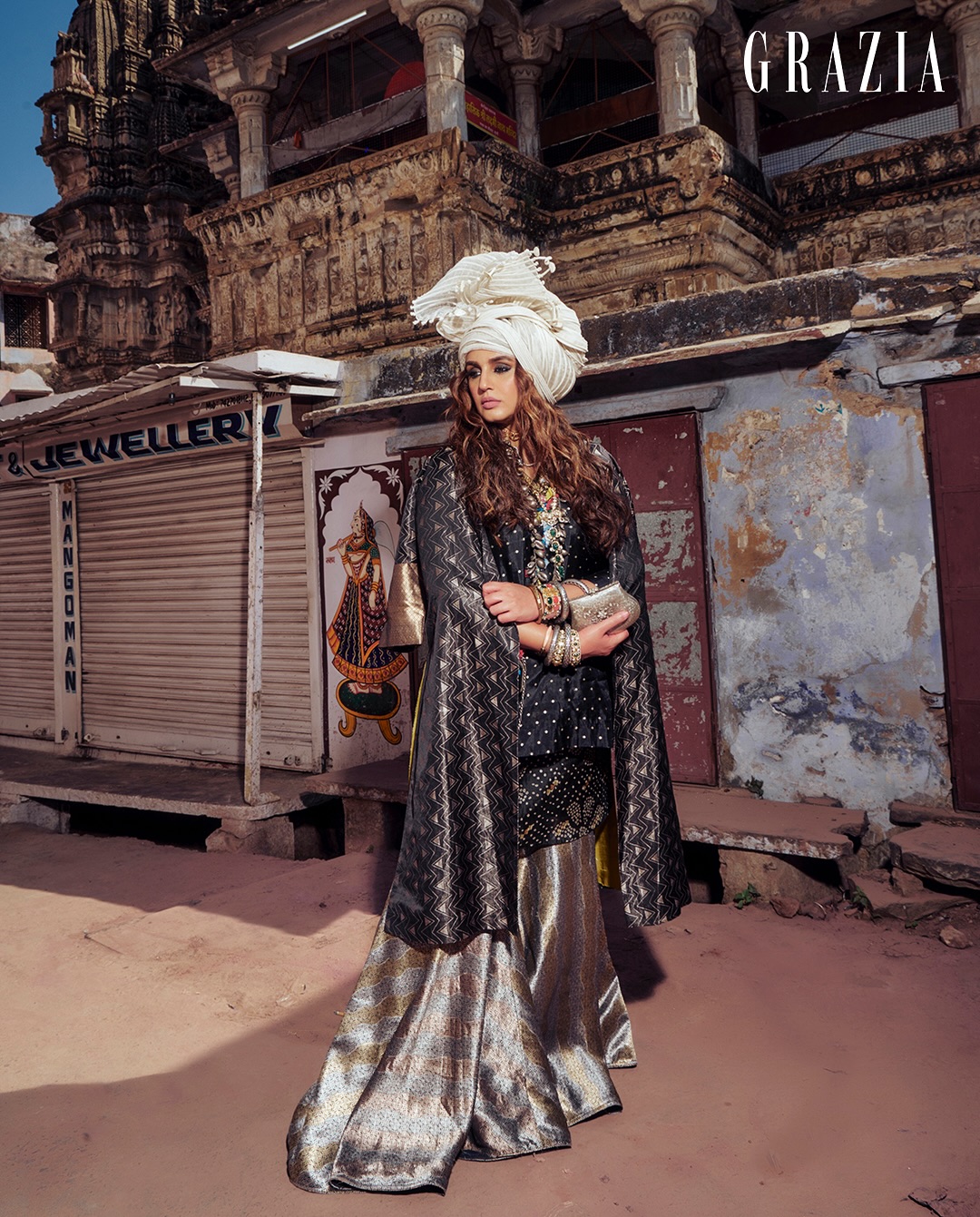 Turbaned Gypsy: Huma Qureshi Shines For Grazia India