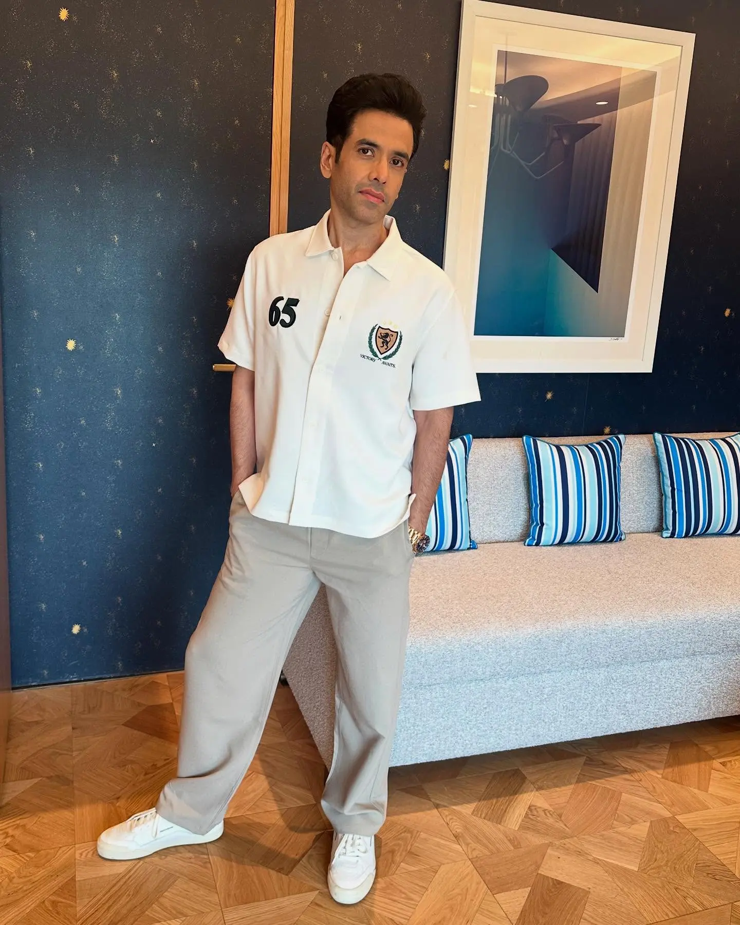 Tusshar Kapoor Keeps It Casual In His Latest Instagram Post The celebrated actor shares fleeting moments via intriguing visuals.