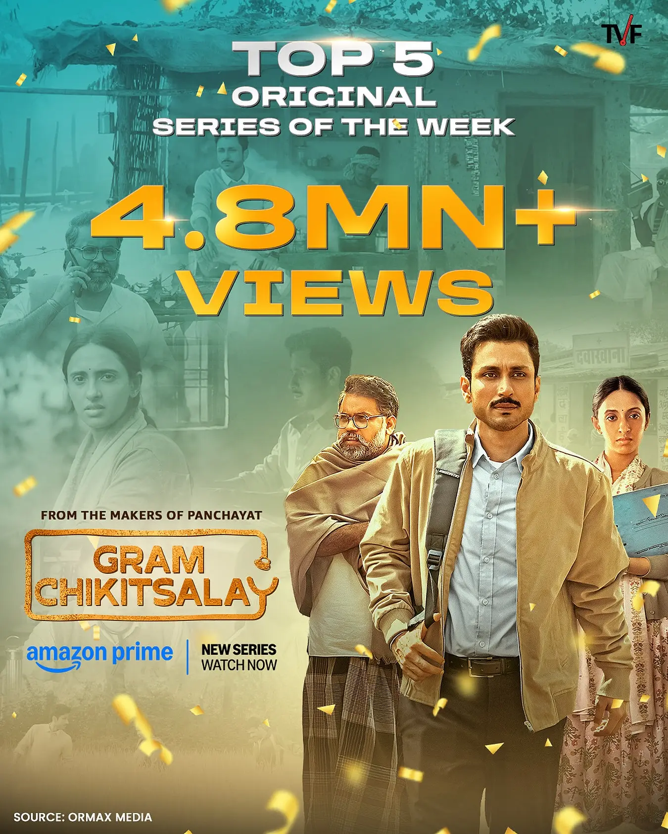 TVF’s GramChikitsalay Debuts On Prime Video Catch the innovative hospital saga blending quirky humor and relatable fun on Prime Video.