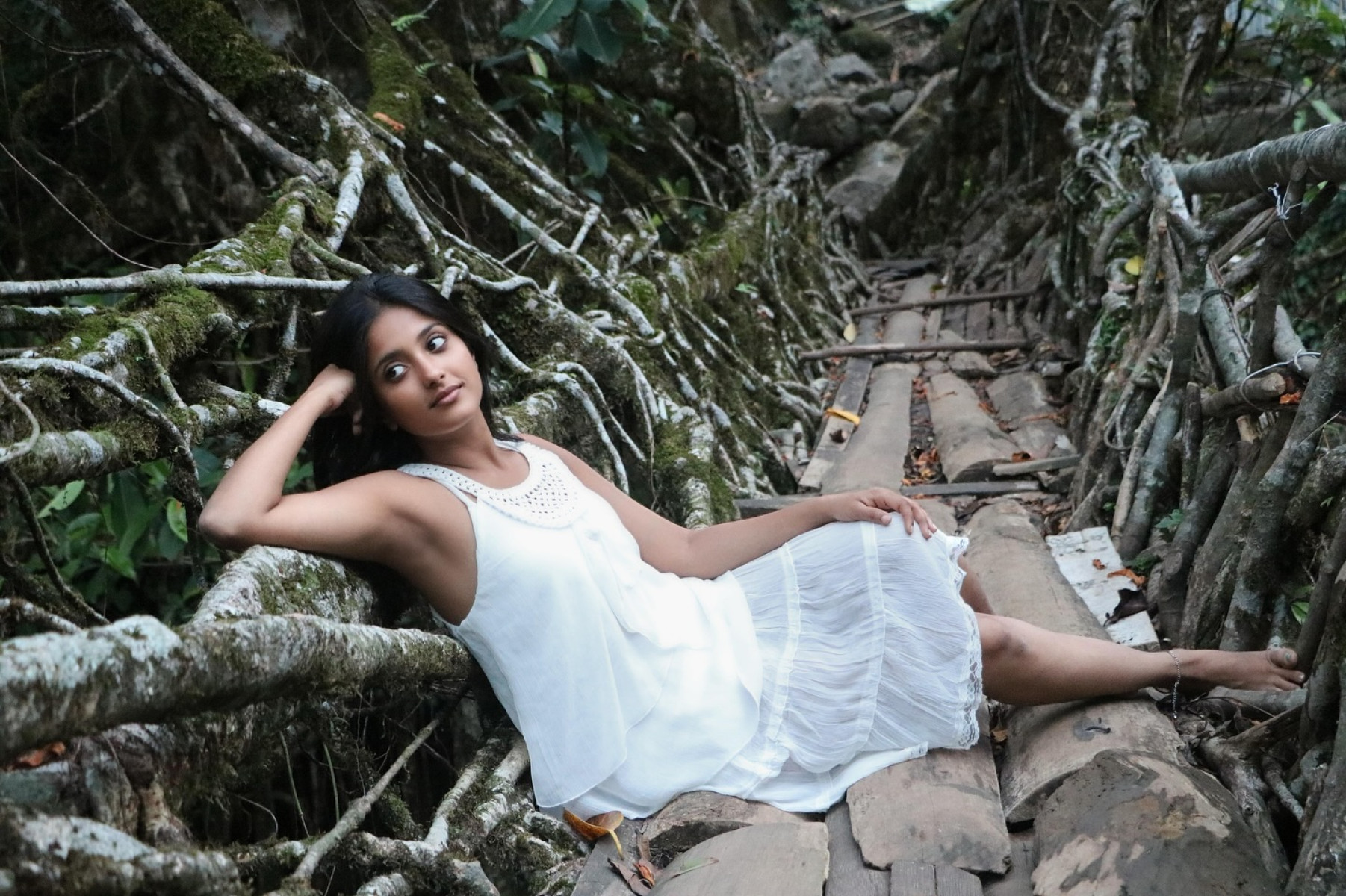 Ulka Gupta dazzles in pristine white with a sleek photoshoot that captivates adoring fans!